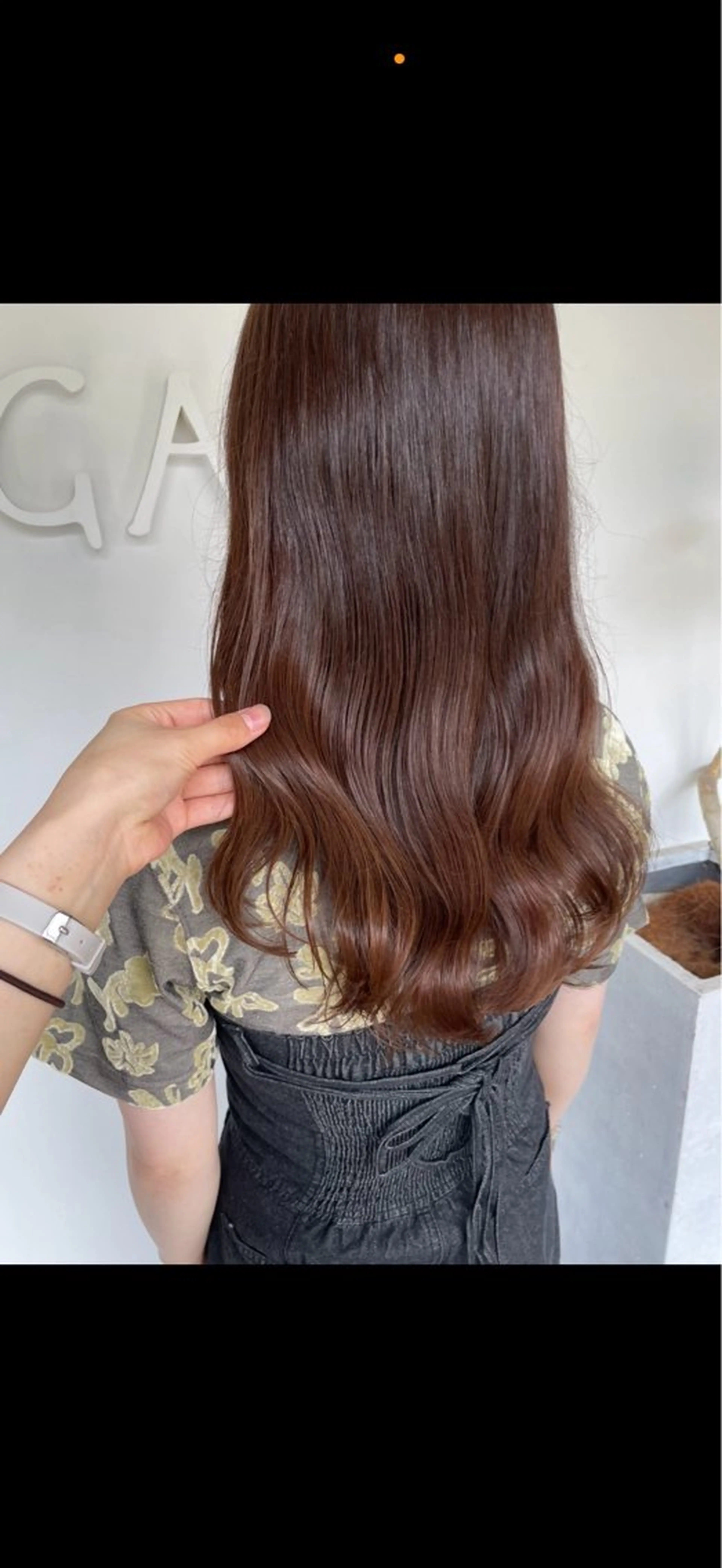 セミロング カラー yuzua/レイヤー /透明感/大人可愛いのヘアスタイル