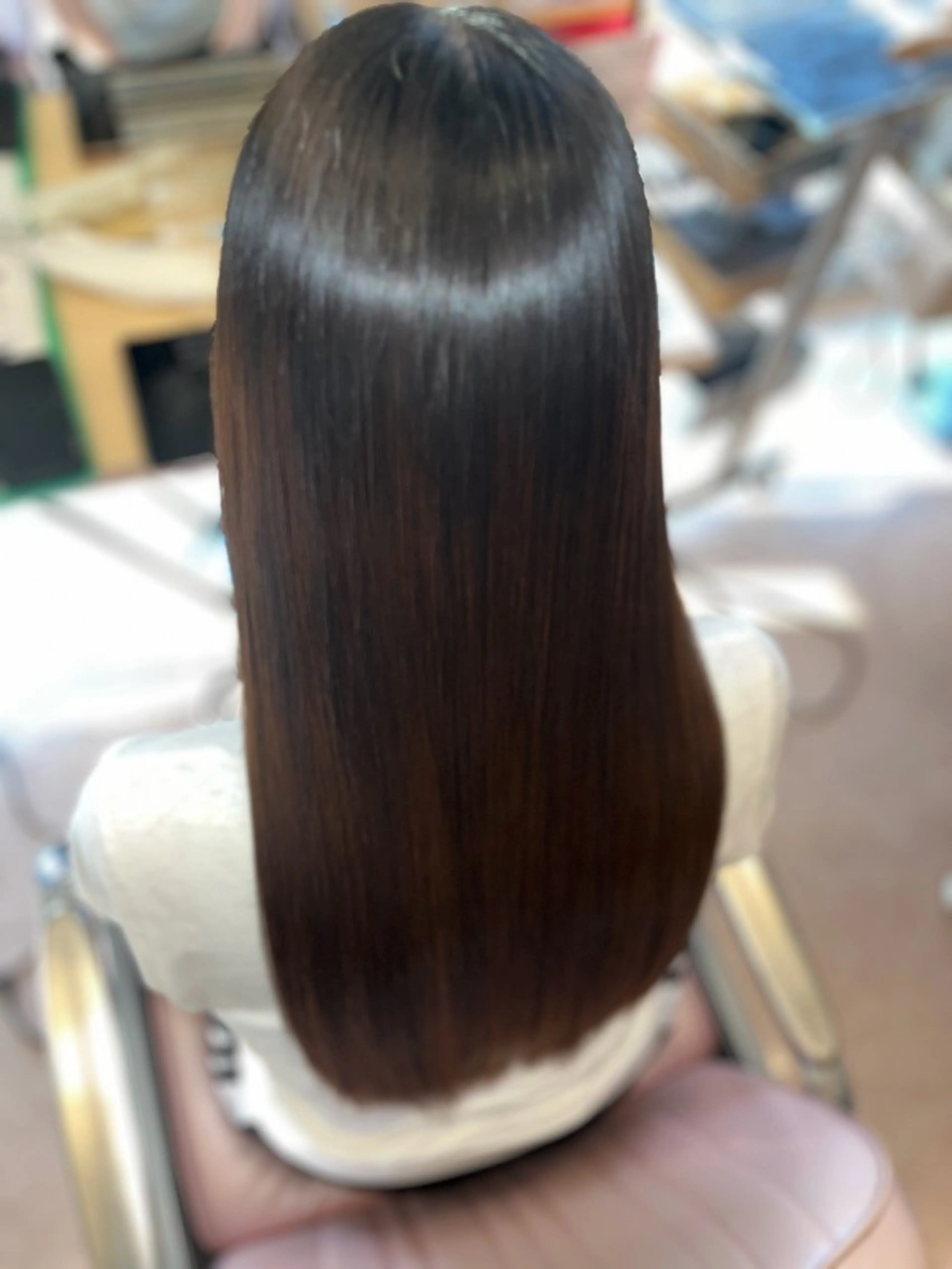 ロング 坂下 真珠愛のヘアスタイル