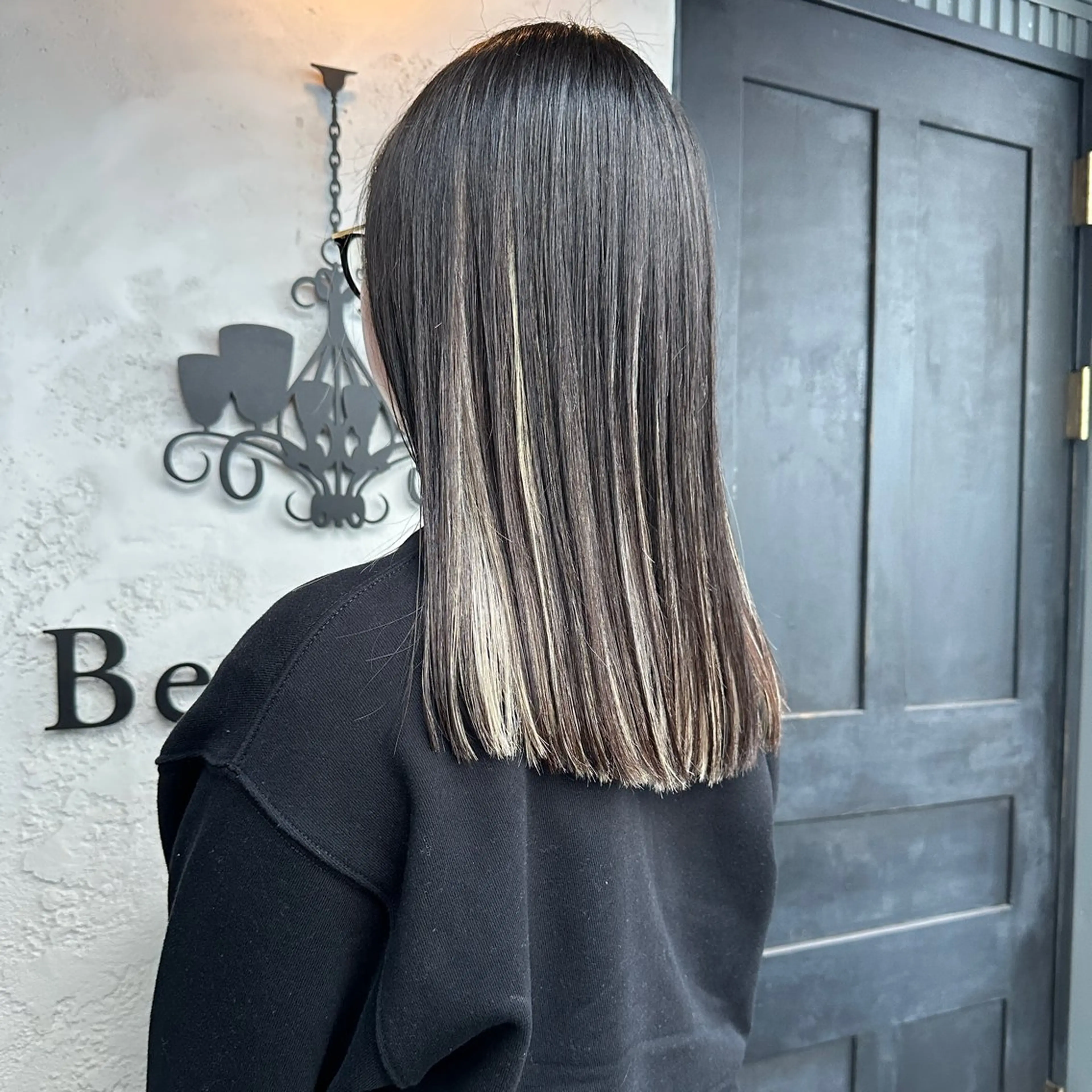 セミロング カラー beronica ベロニカのヘアスタイル