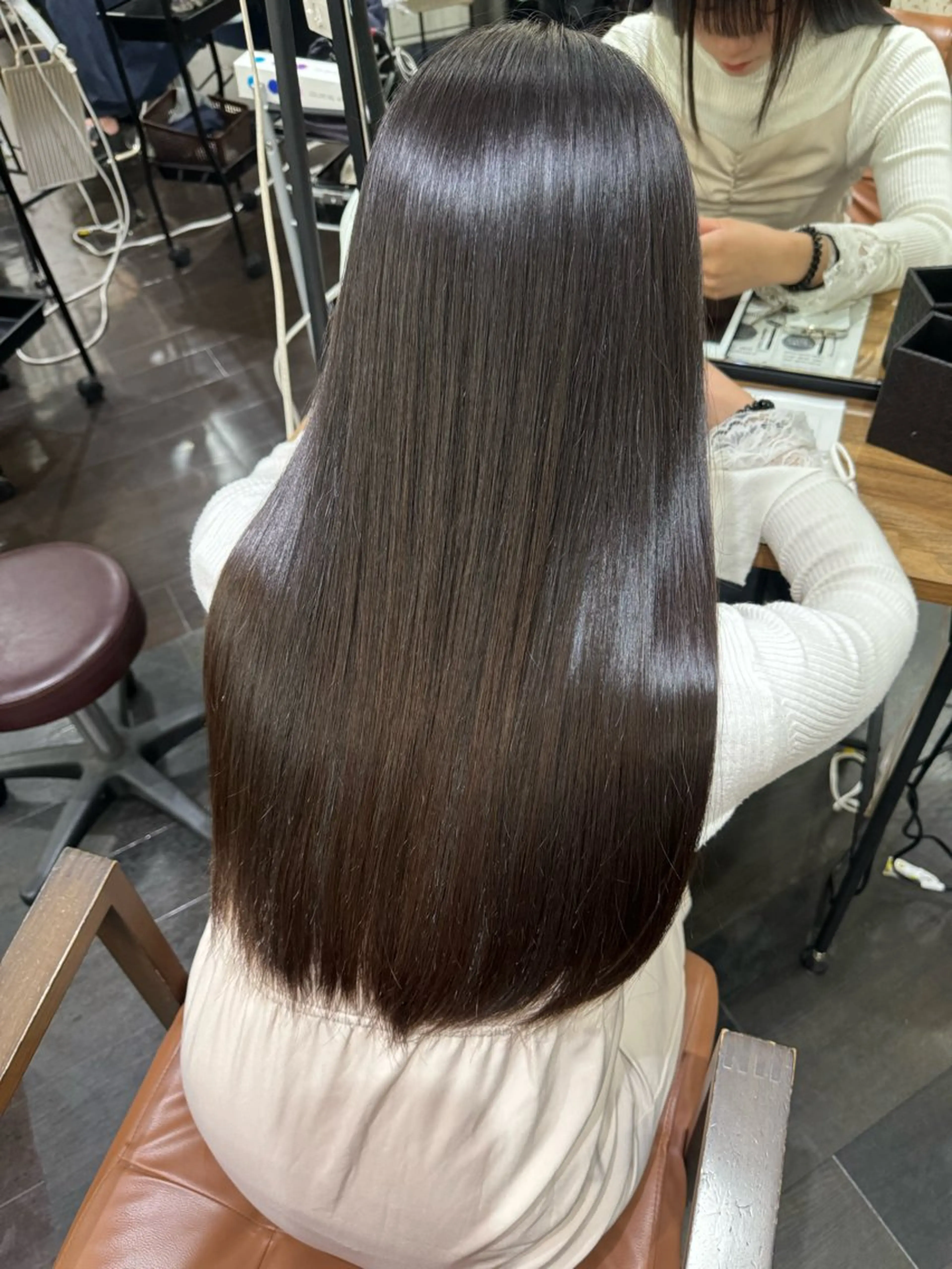 ロング カット ヘアカラー トリートメント 🌷名駅／髪質改善 ヘアセット/モネ🌷のヘアスタイル