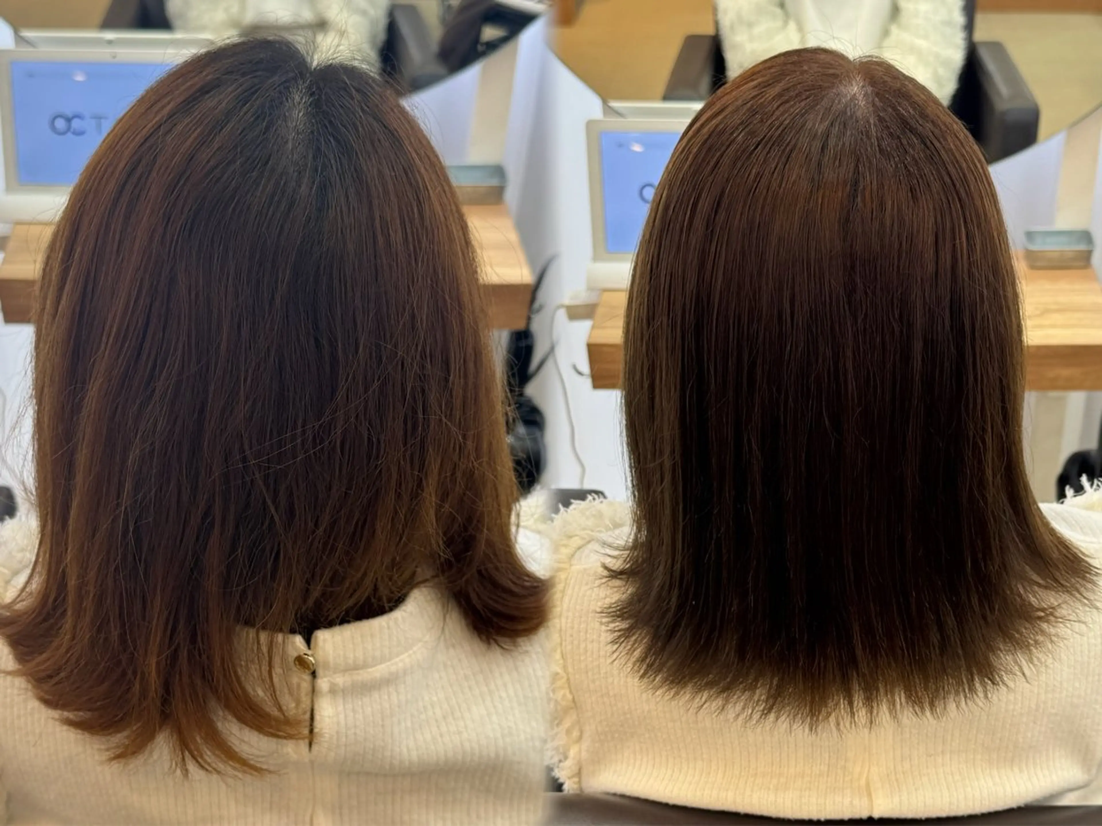 ミディアム Agu hair 粉河のヘアスタイル