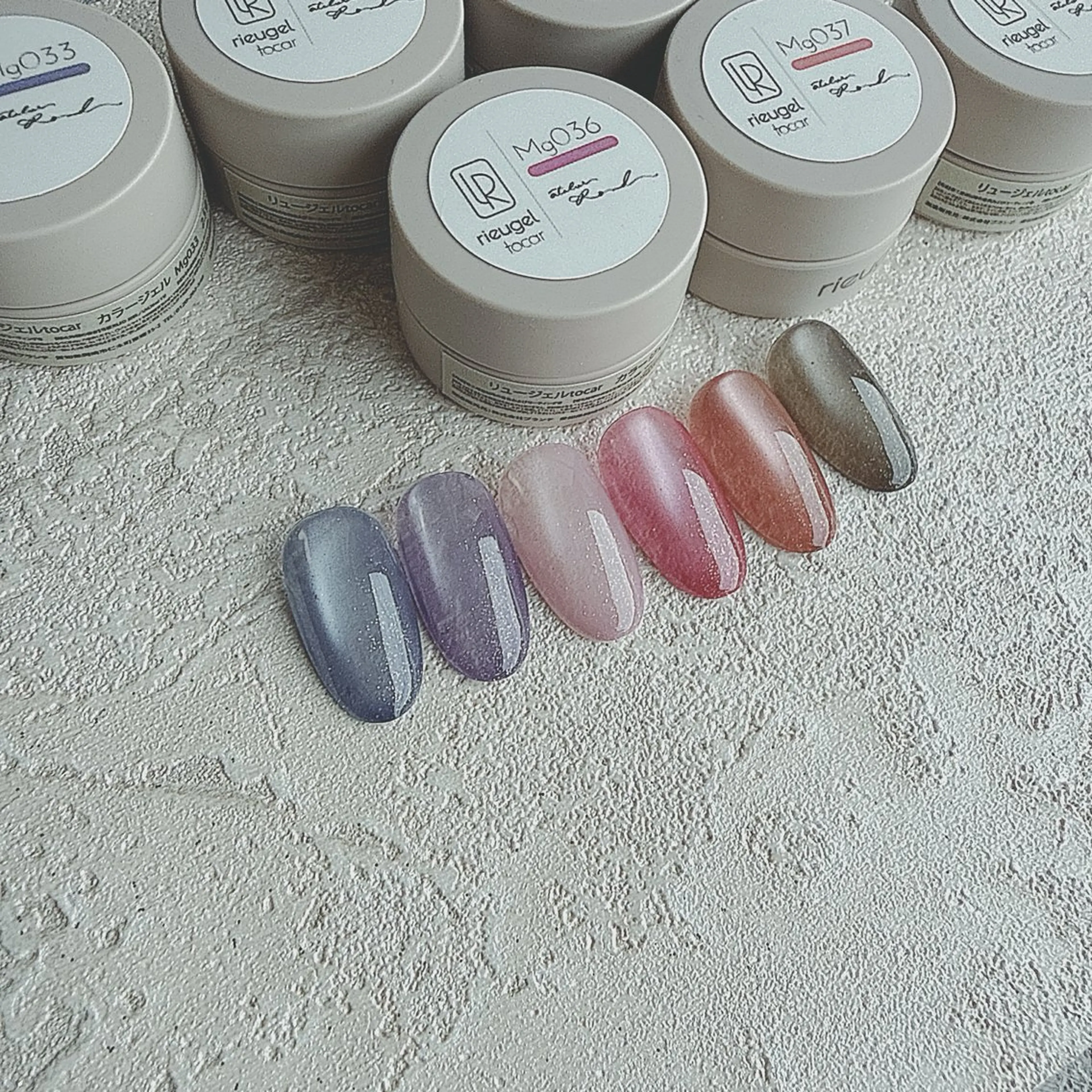 ネイル ジェルネイル マグネットネイル ハンドネイル 大村 紬華のネイルデザイン