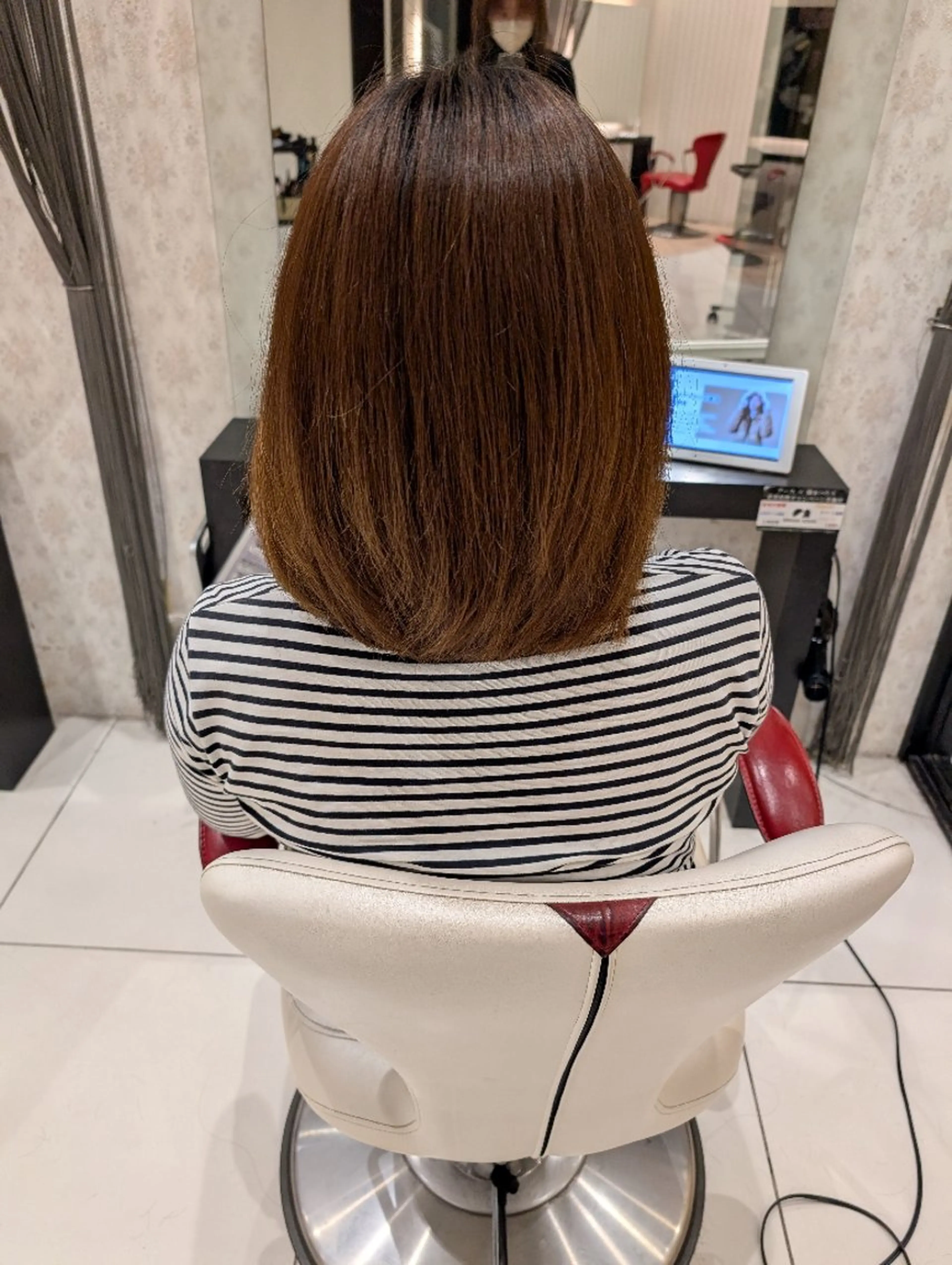 ミディアム 多田 心愛のヘアスタイル