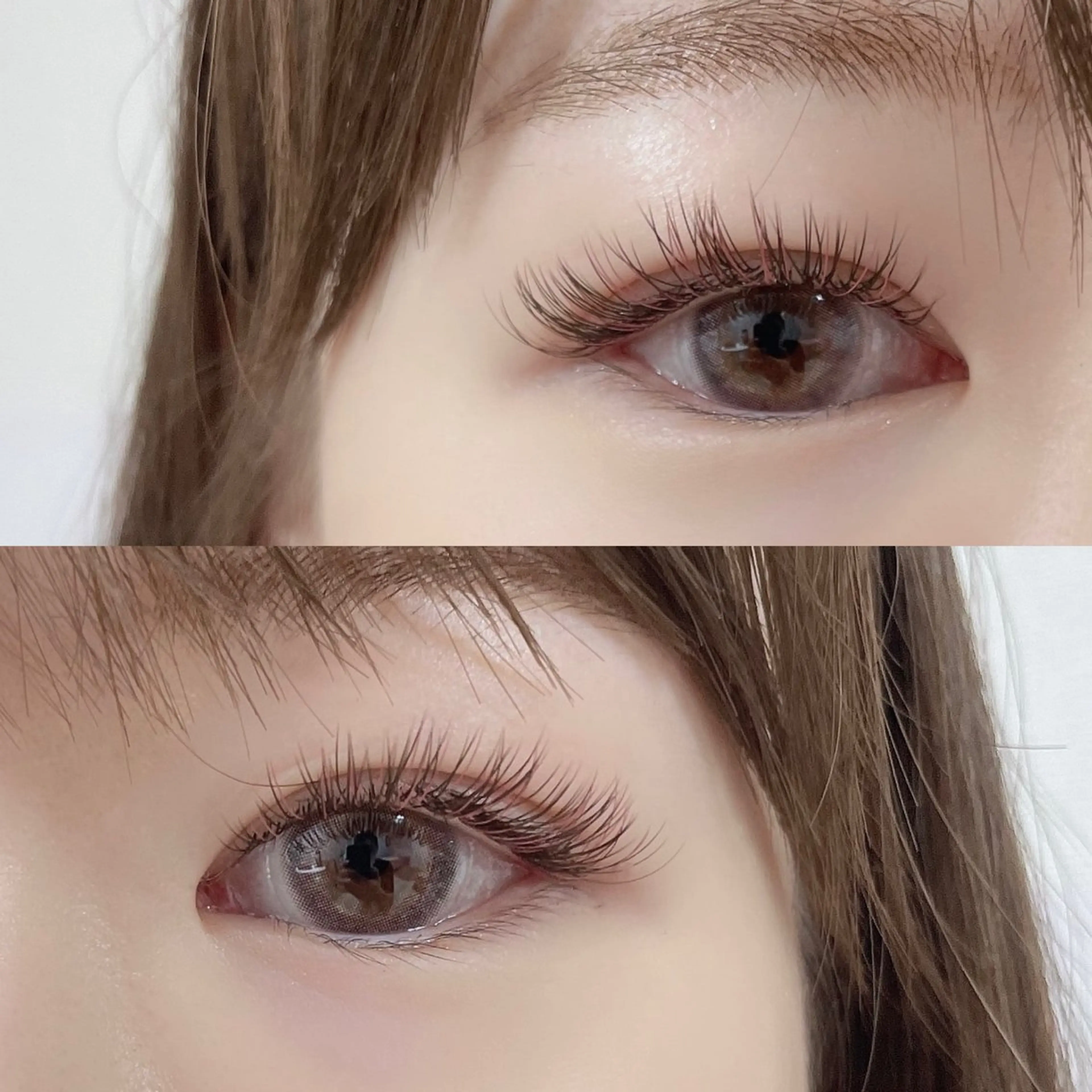 マツエク・マツパ Cカール カラーマツエク フラットラッシュ GENUINE LASH　SAKIのマツエク・マツパデザイン