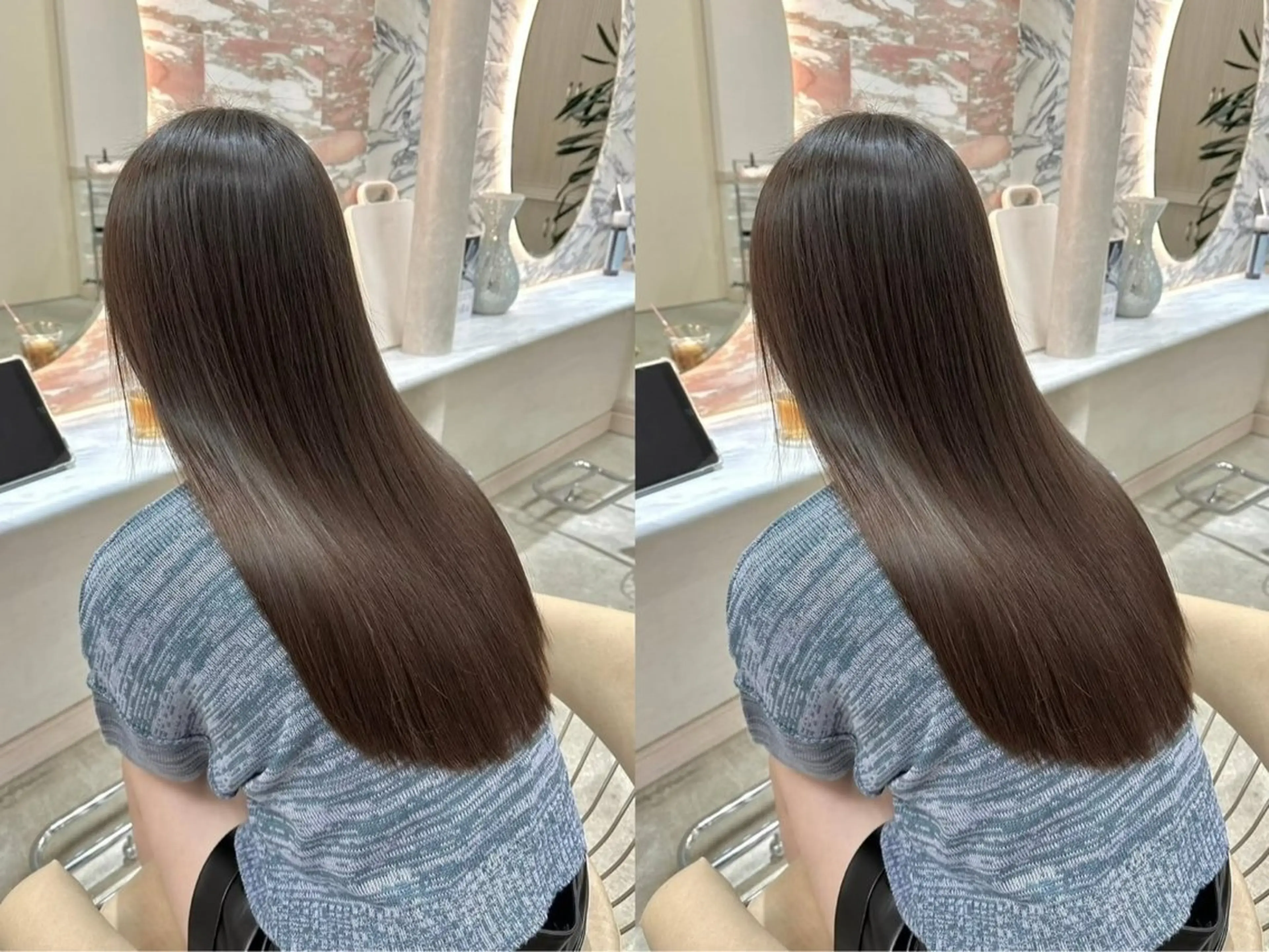 ロング カラー ヘアカラー トリートメント カラーモデル募集三浦 愛哉のヘアスタイル