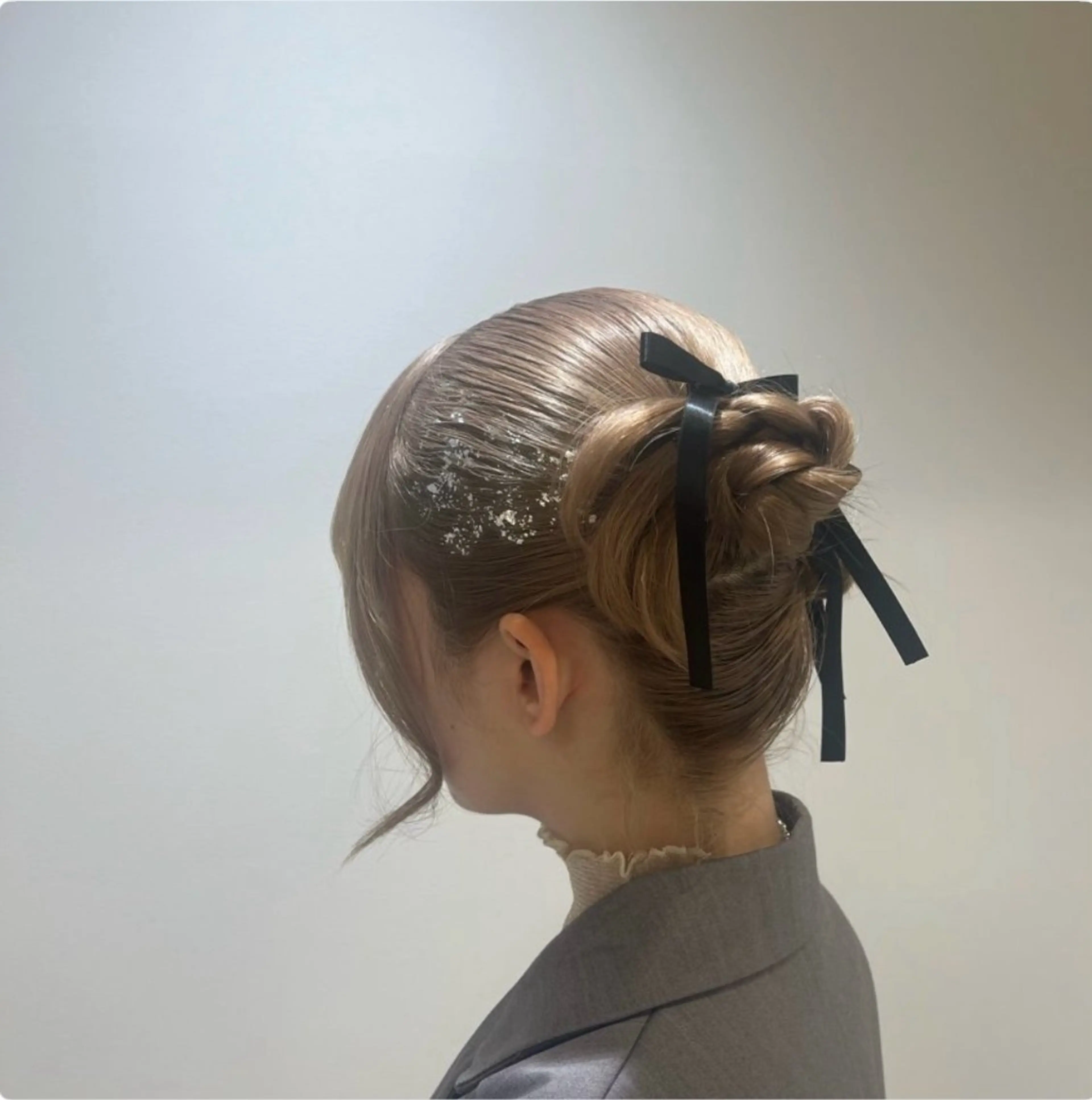 ミディアム ヘアセット ブリーチカラー特化 美容師/𝕐𝕌𝕀のヘアスタイル