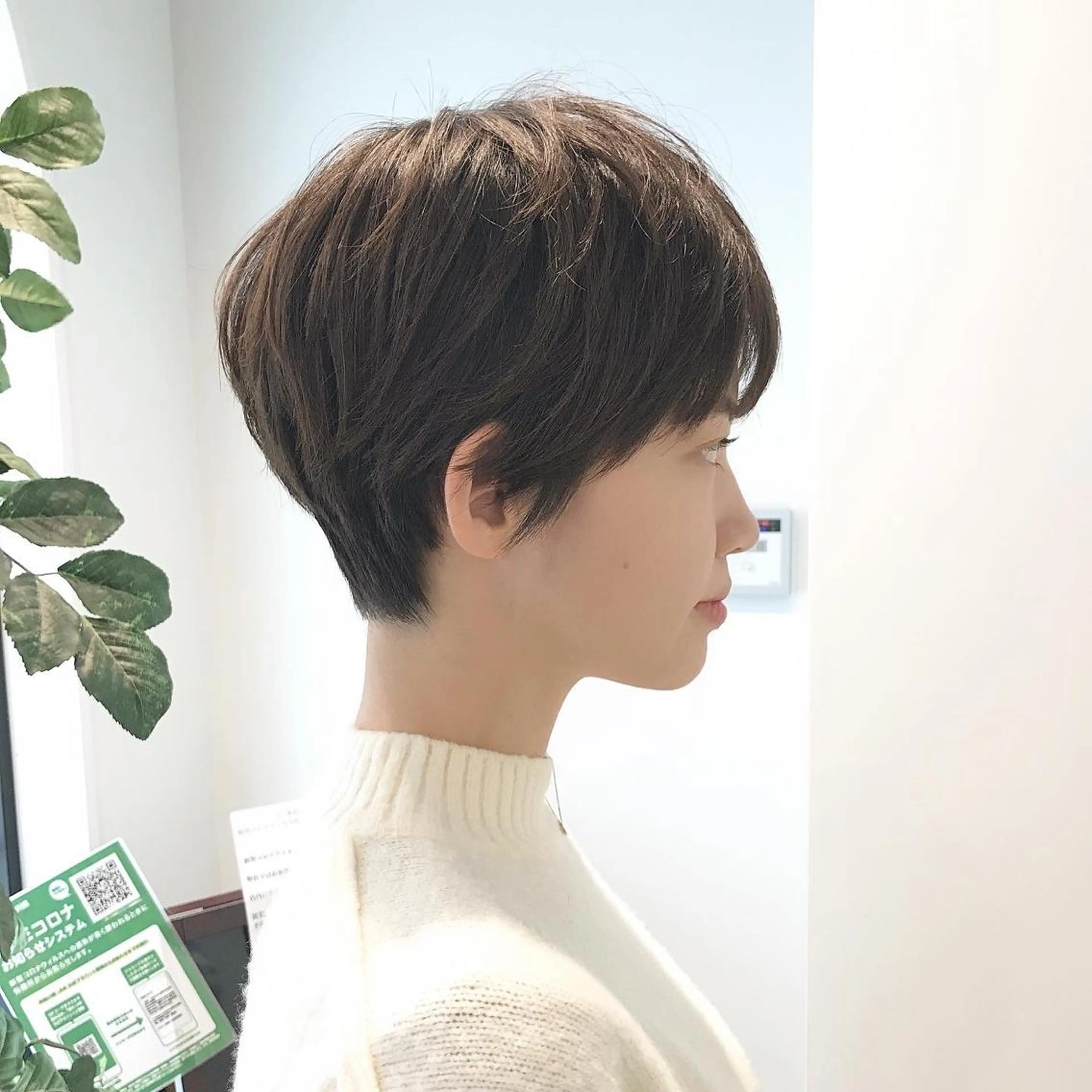 ショート ショートヘア カット トリートメント ショートヘア💫 ハイトーン西田拓馬のヘアスタイル