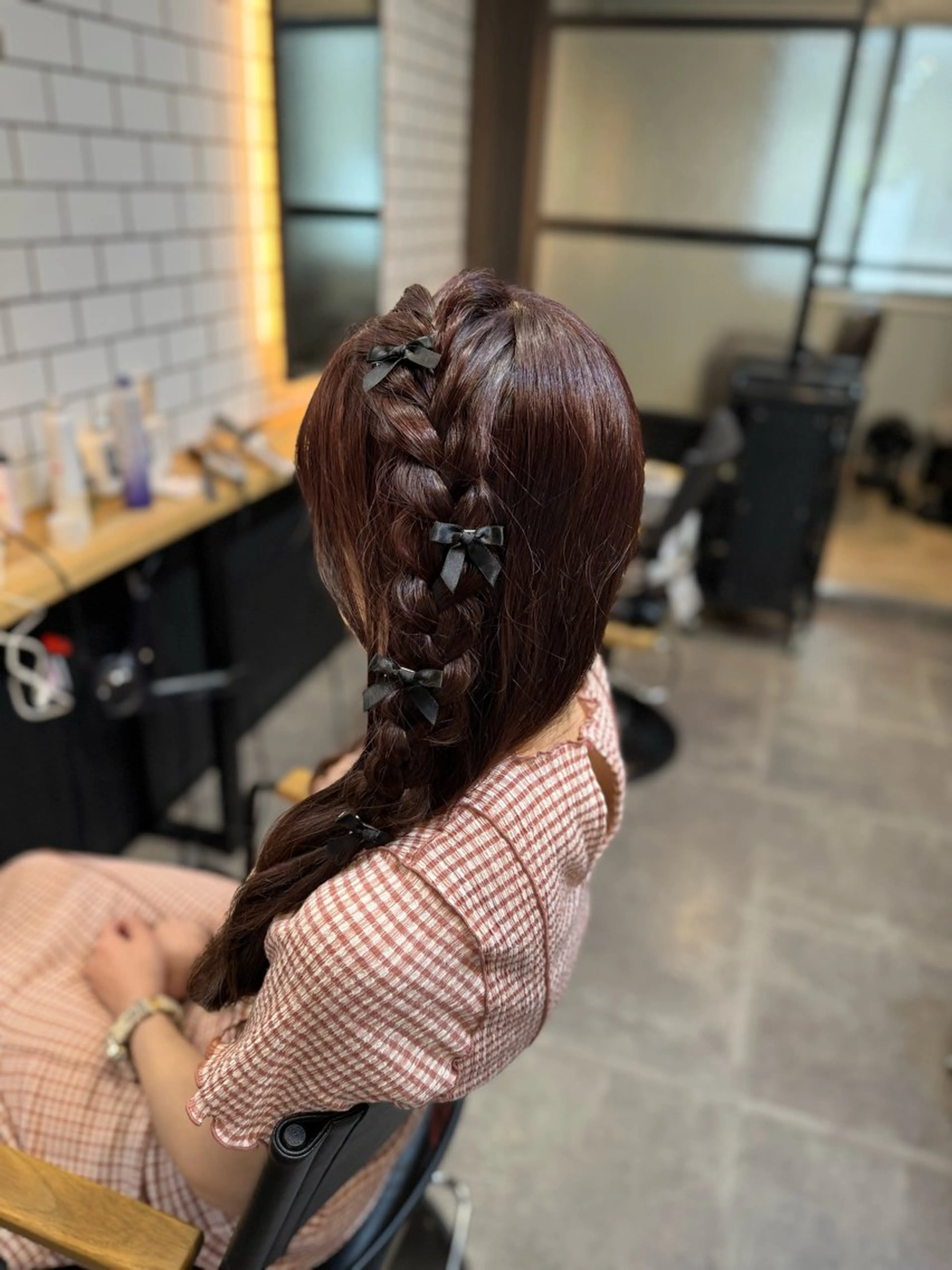 セミロング 吉祥寺プルエクステ 🌟Hiraiのヘアスタイル