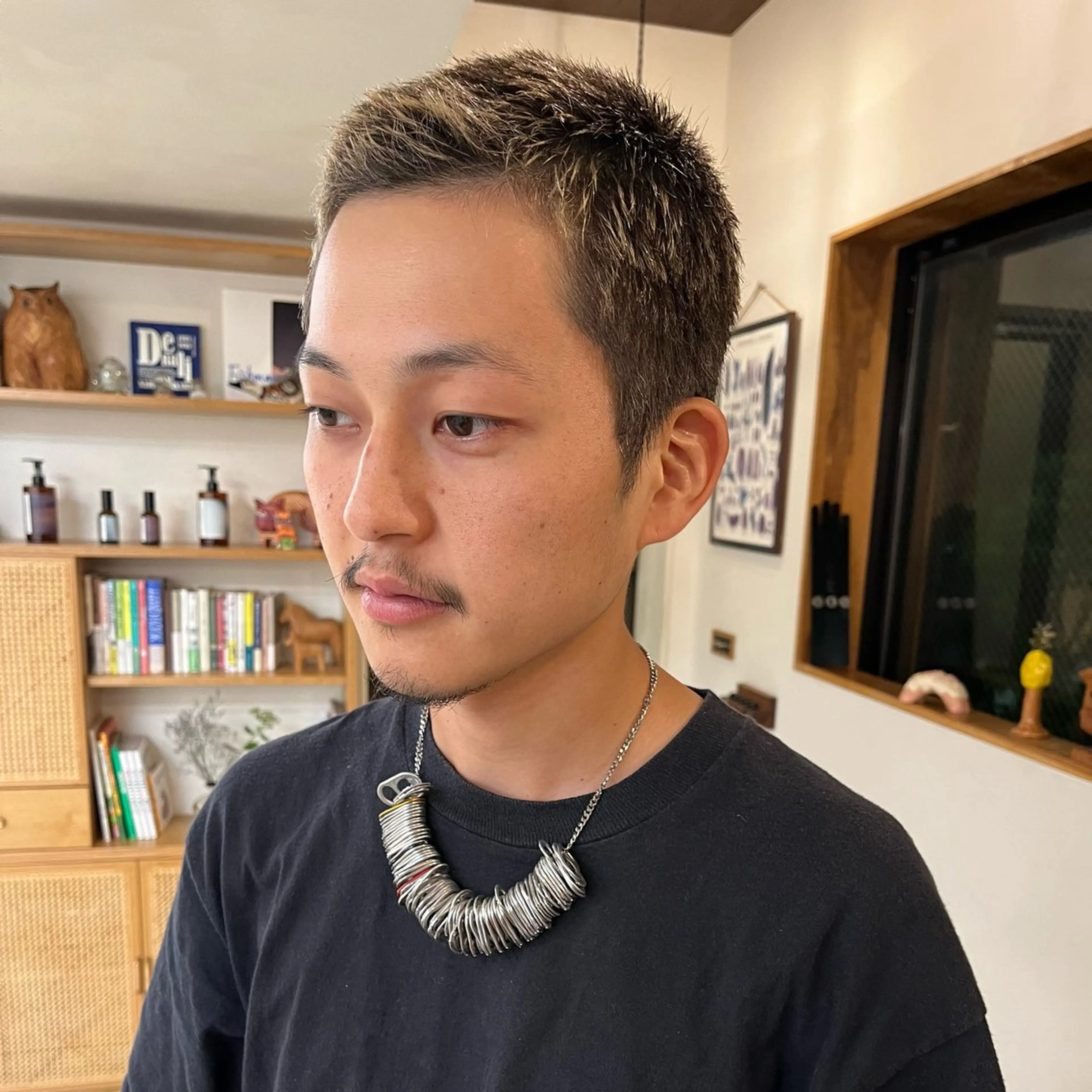 カラー メンズ 宇野澤 銘のヘアスタイル