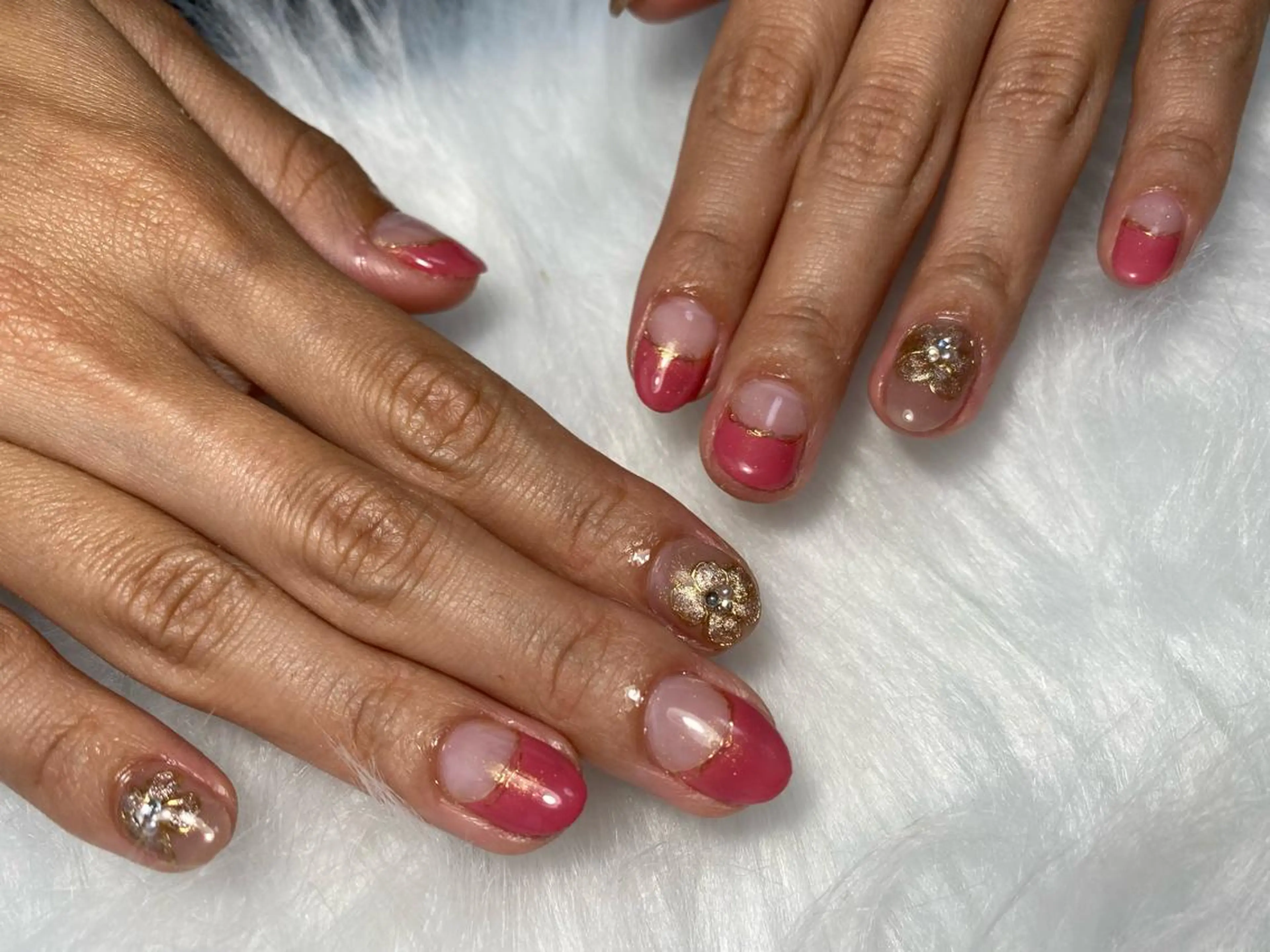 ネイル ハンドネイル Mana‪ ‪·͜· ❤︎‬のネイルデザイン