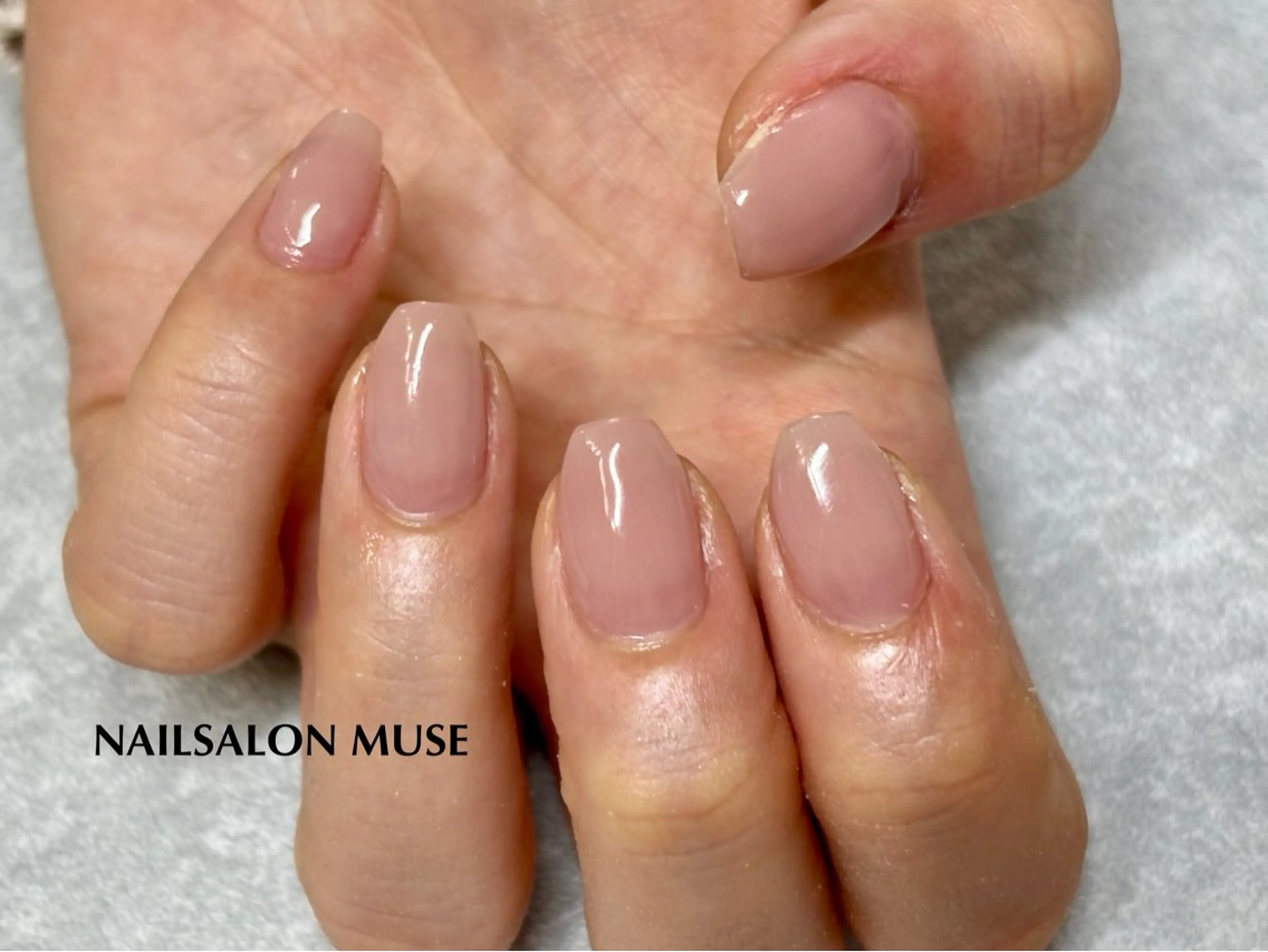 ネイル ワンカラーネイル ハンドネイル Nail Salon MUSE    Aiのネイルデザイン