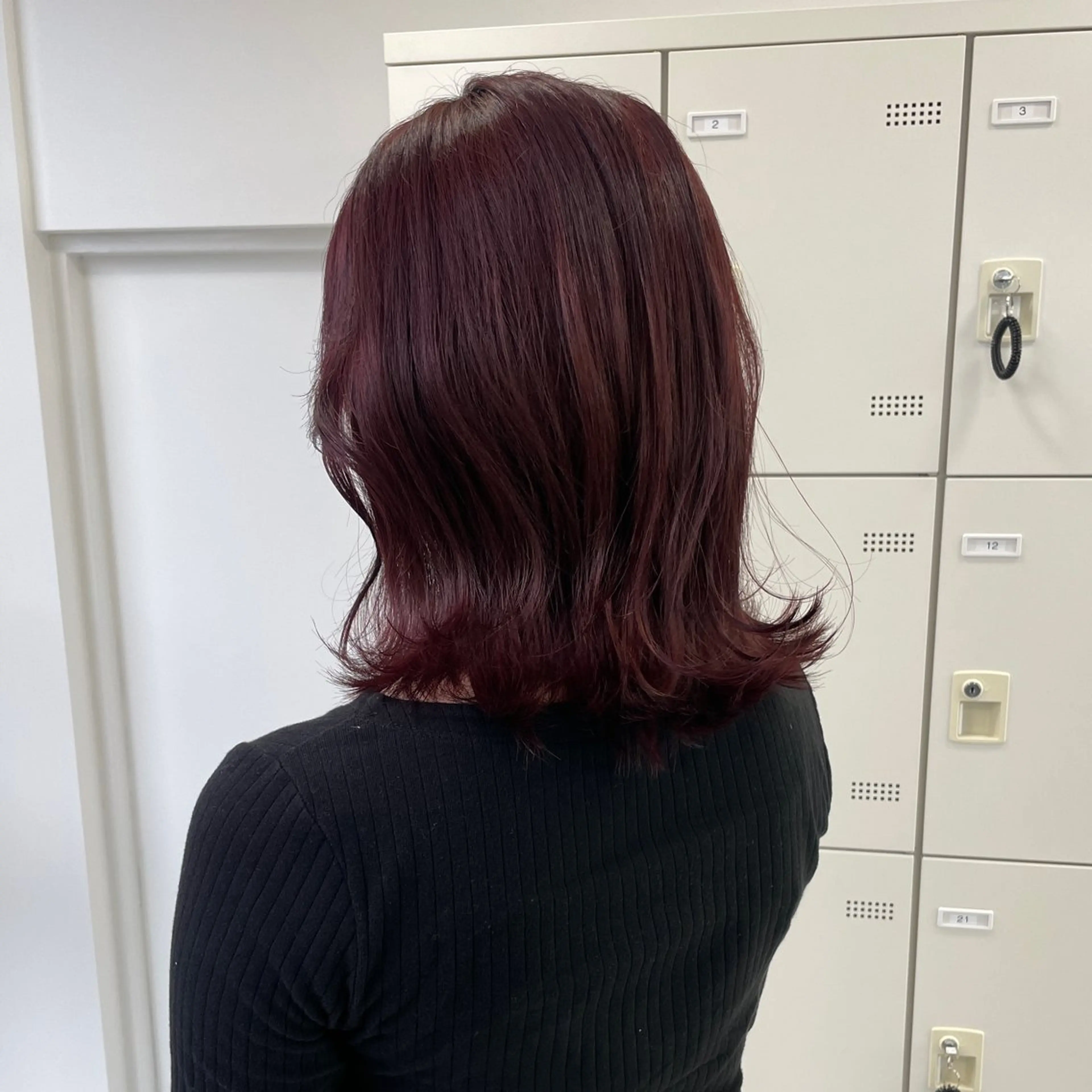 ミディアム MOE 福岡韓国ヘア✧︎のヘアスタイル