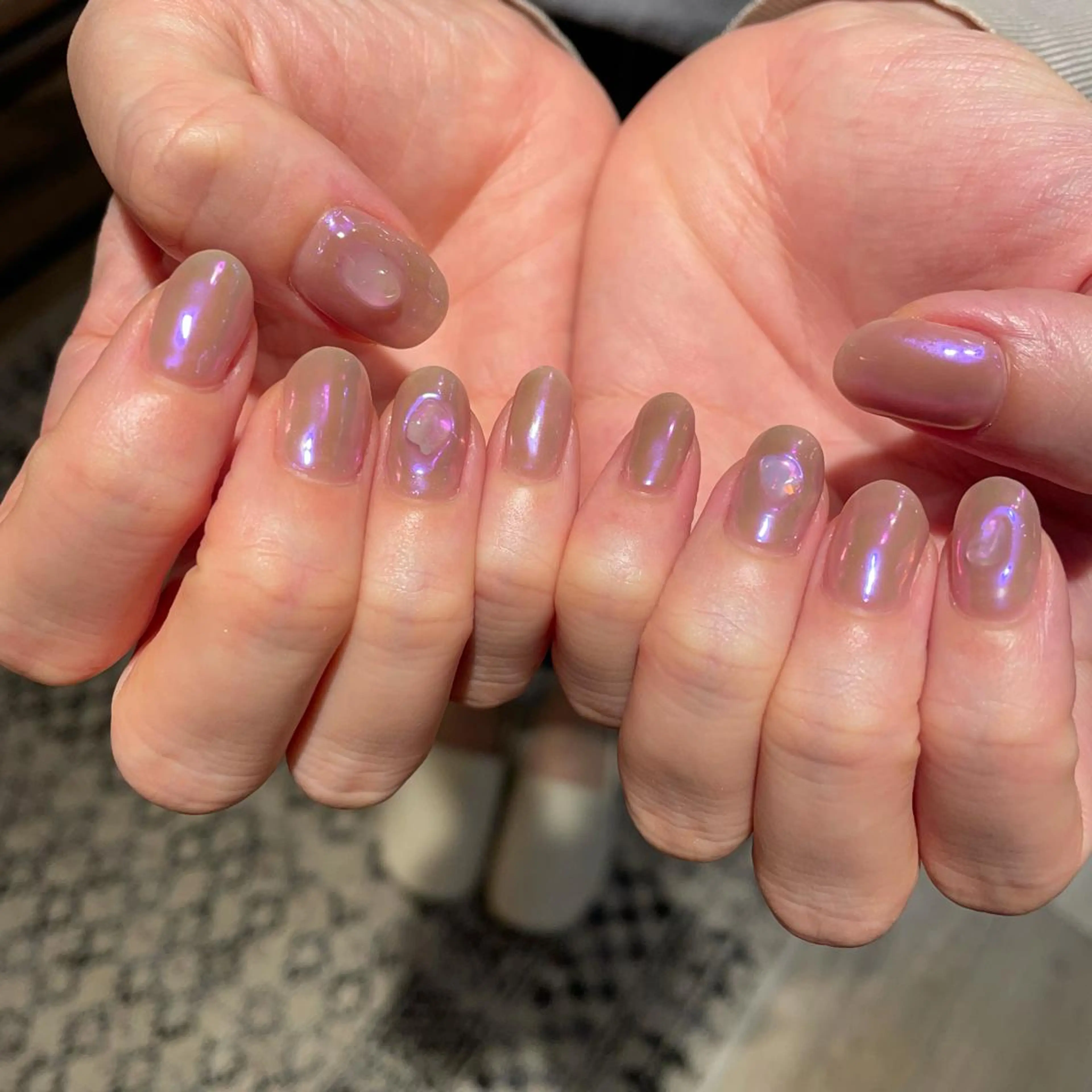 ネイル ストーンネイル More K.のネイルデザイン