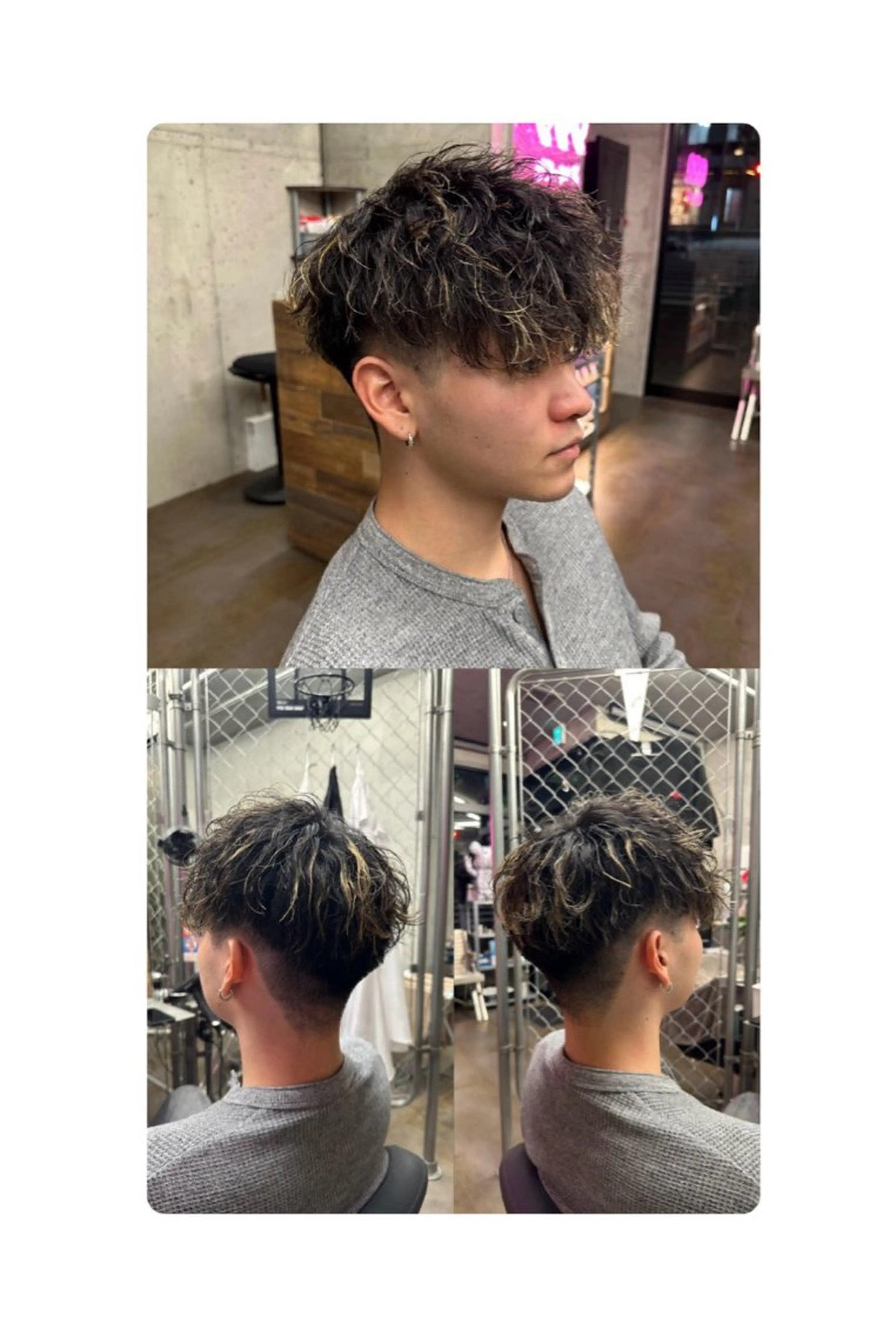 メンズ 刈り上げ 長谷川 陽大のヘアスタイル