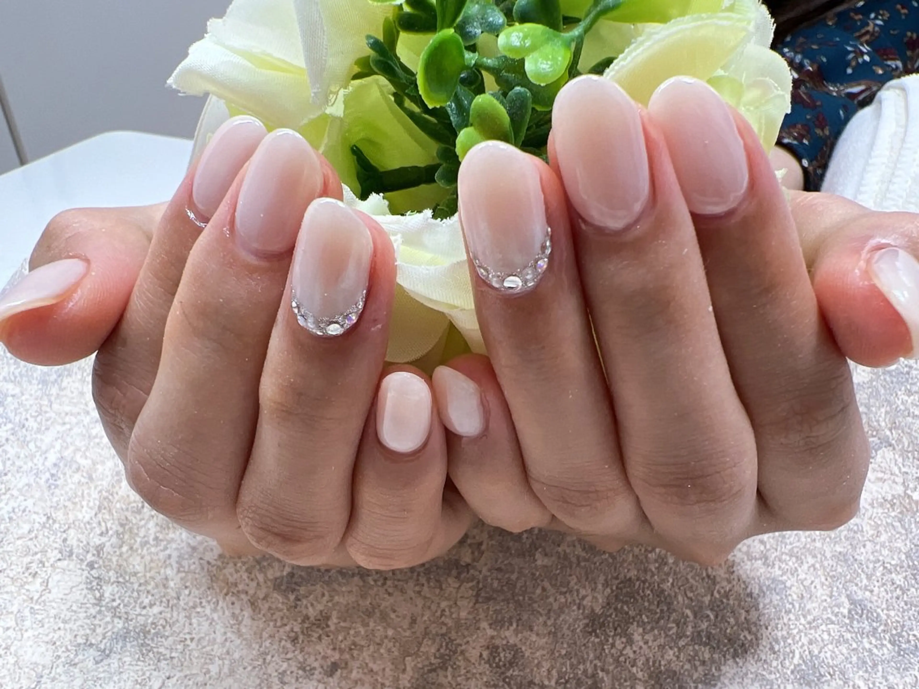 ネイル オフィスネイル ブライダルネイル coco nailのネイルデザイン