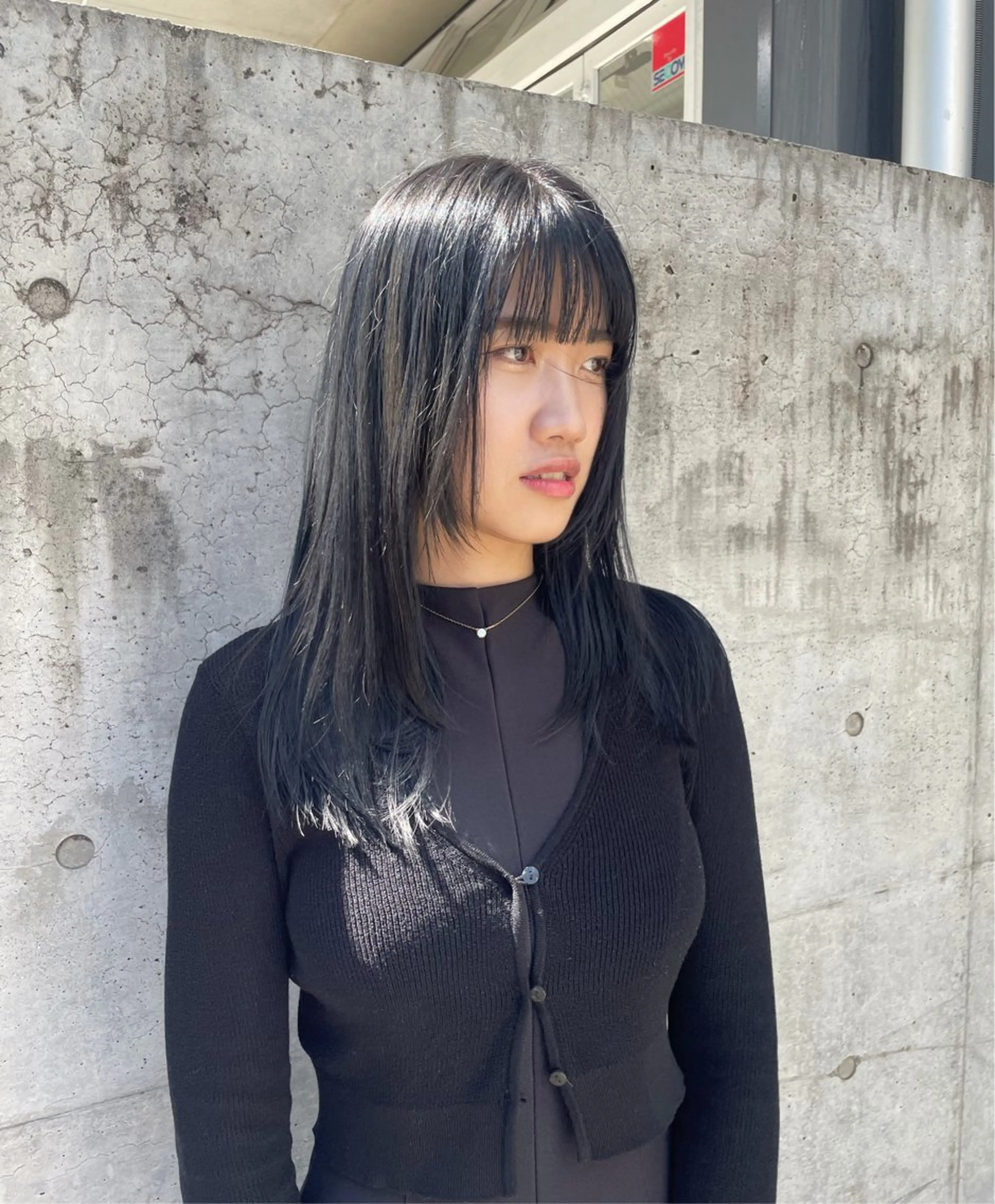 ロング カラー カット ヘアカラー トリートメント 🔗透明感カラー🔗 エクステ✂️はるちかのヘアスタイル