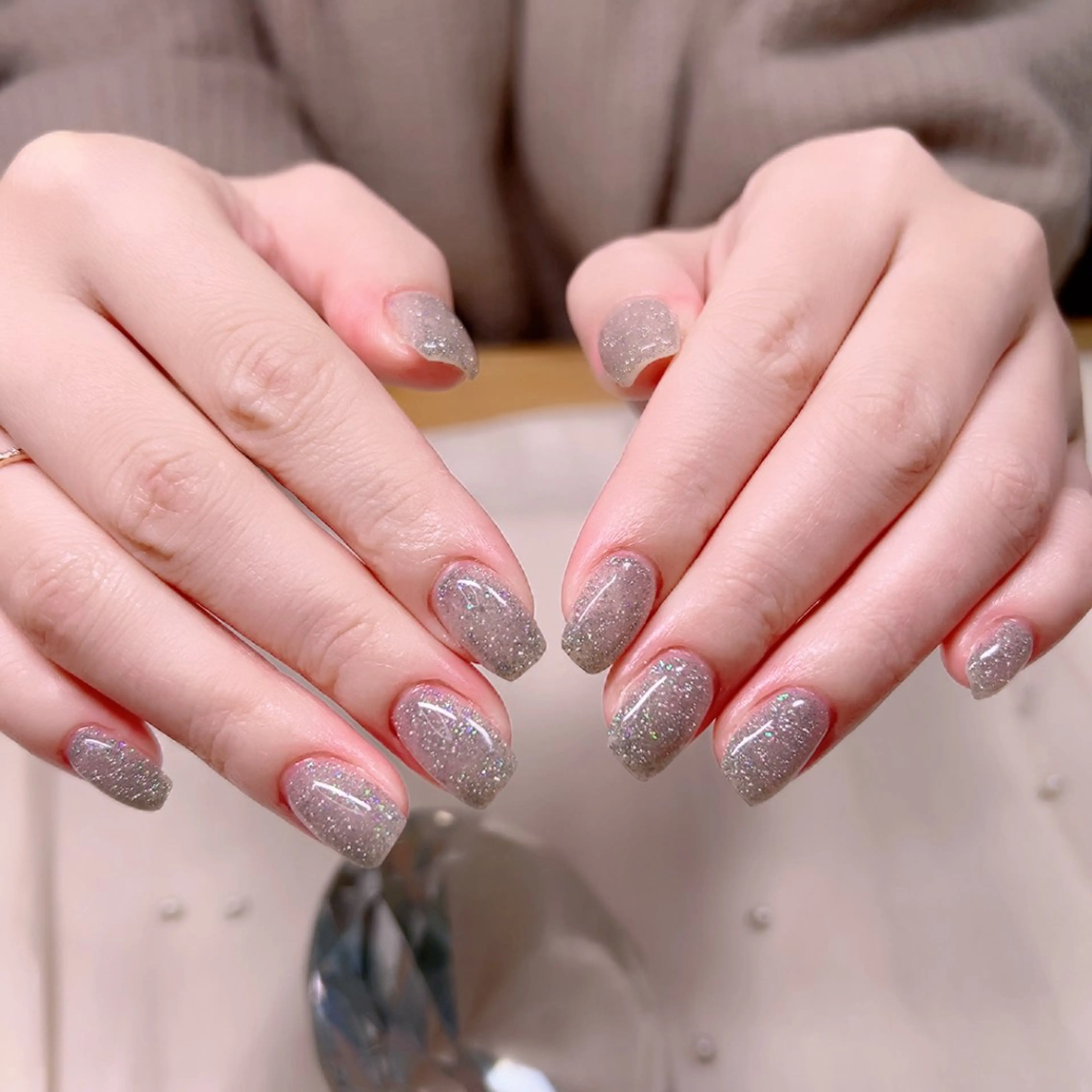 ネイル フラッシュネイル オフィスネイル ハンドネイル Cute Tips nailのネイルデザイン