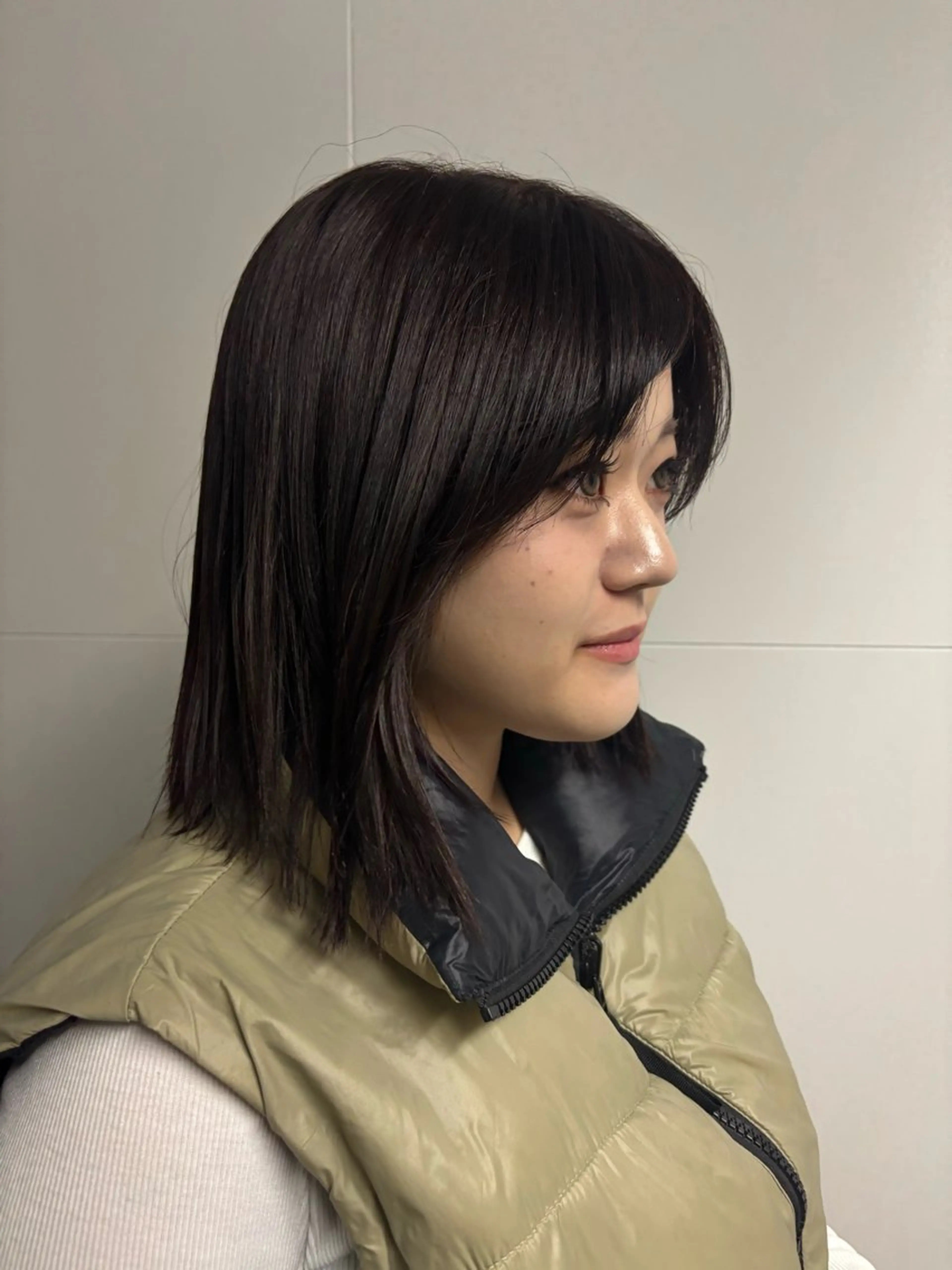 カラー レイヤーボブ🎵 ブリーチ/りりのヘアスタイル