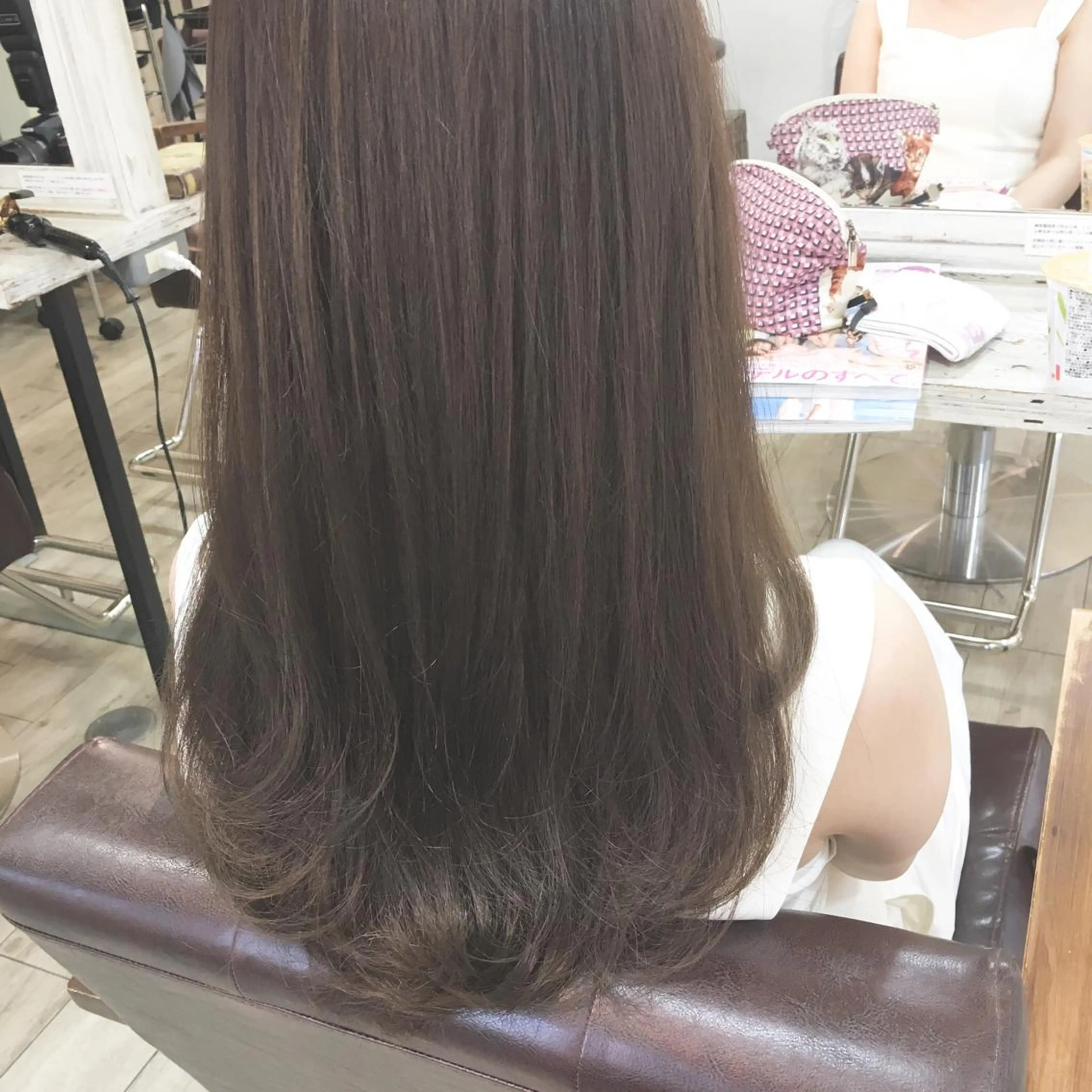 ロング カラー パーマ ヘアアレンジ ◆感動口コミ/最小顔 理論カット◆森口 峻のヘアスタイル