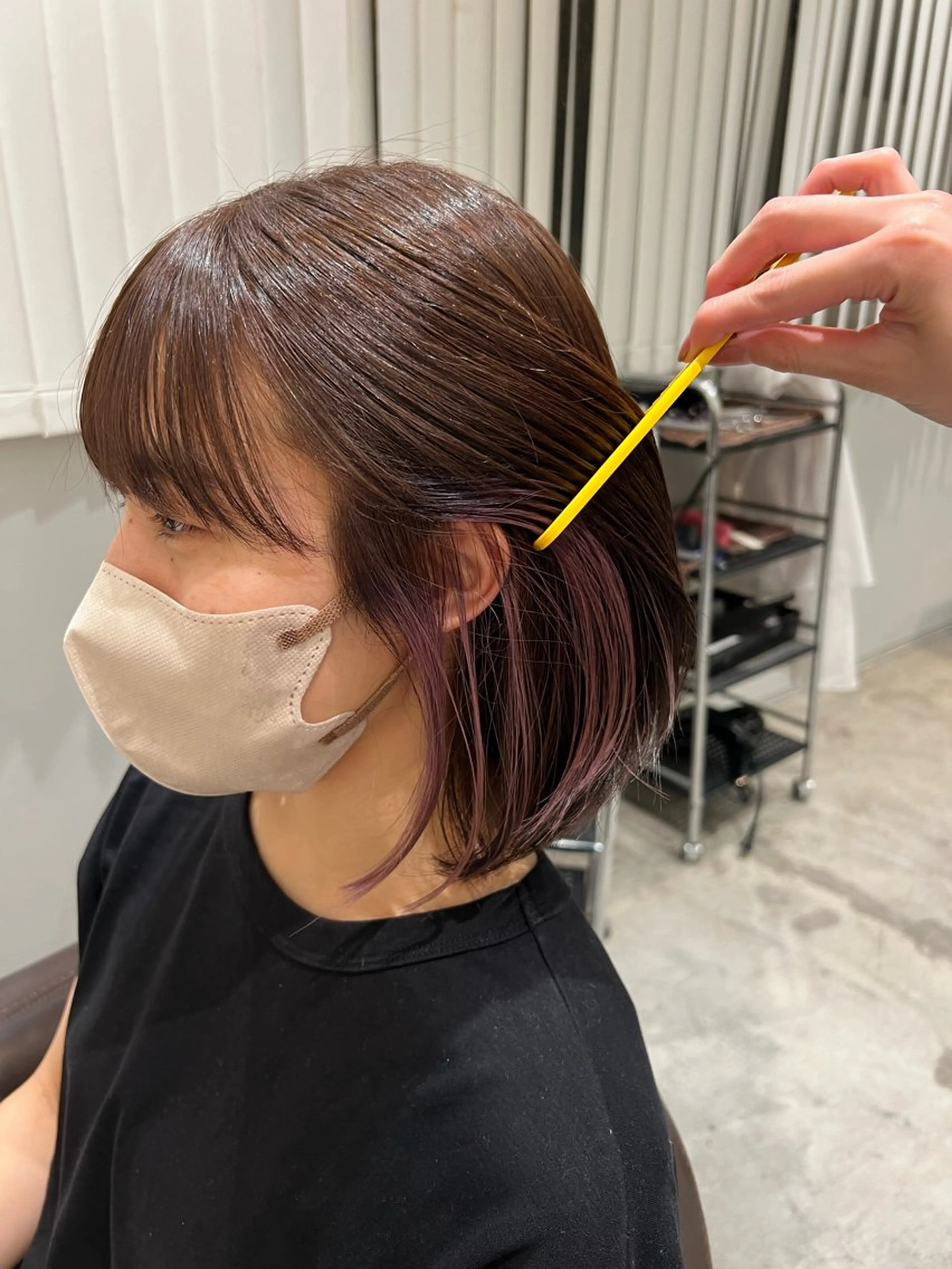 ミディアム カラー HARA KOTONEのヘアスタイル