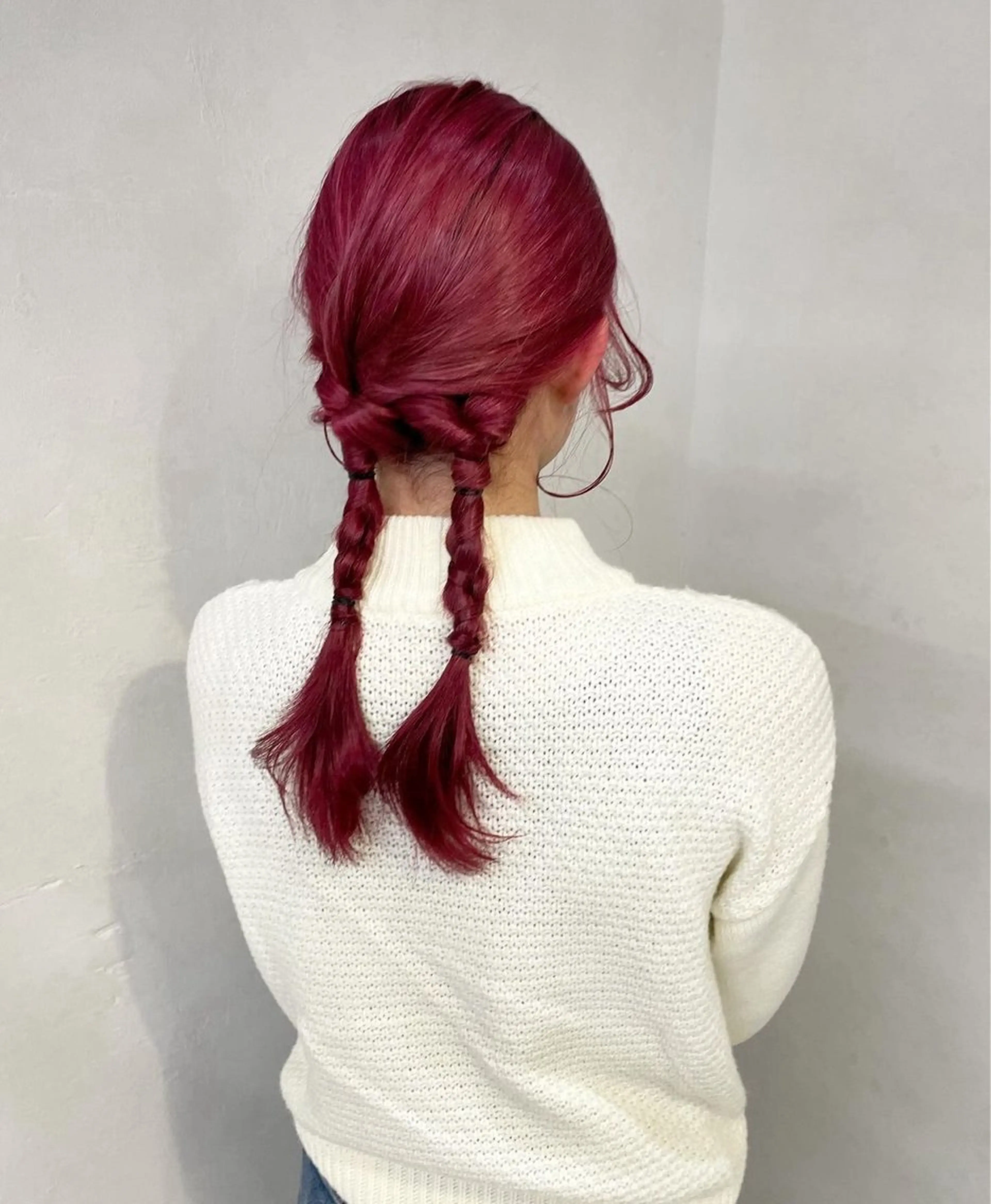 セミロング カラー ハイトーンカラー ブリーチ/ベージュ 💕/momoaのヘアスタイル