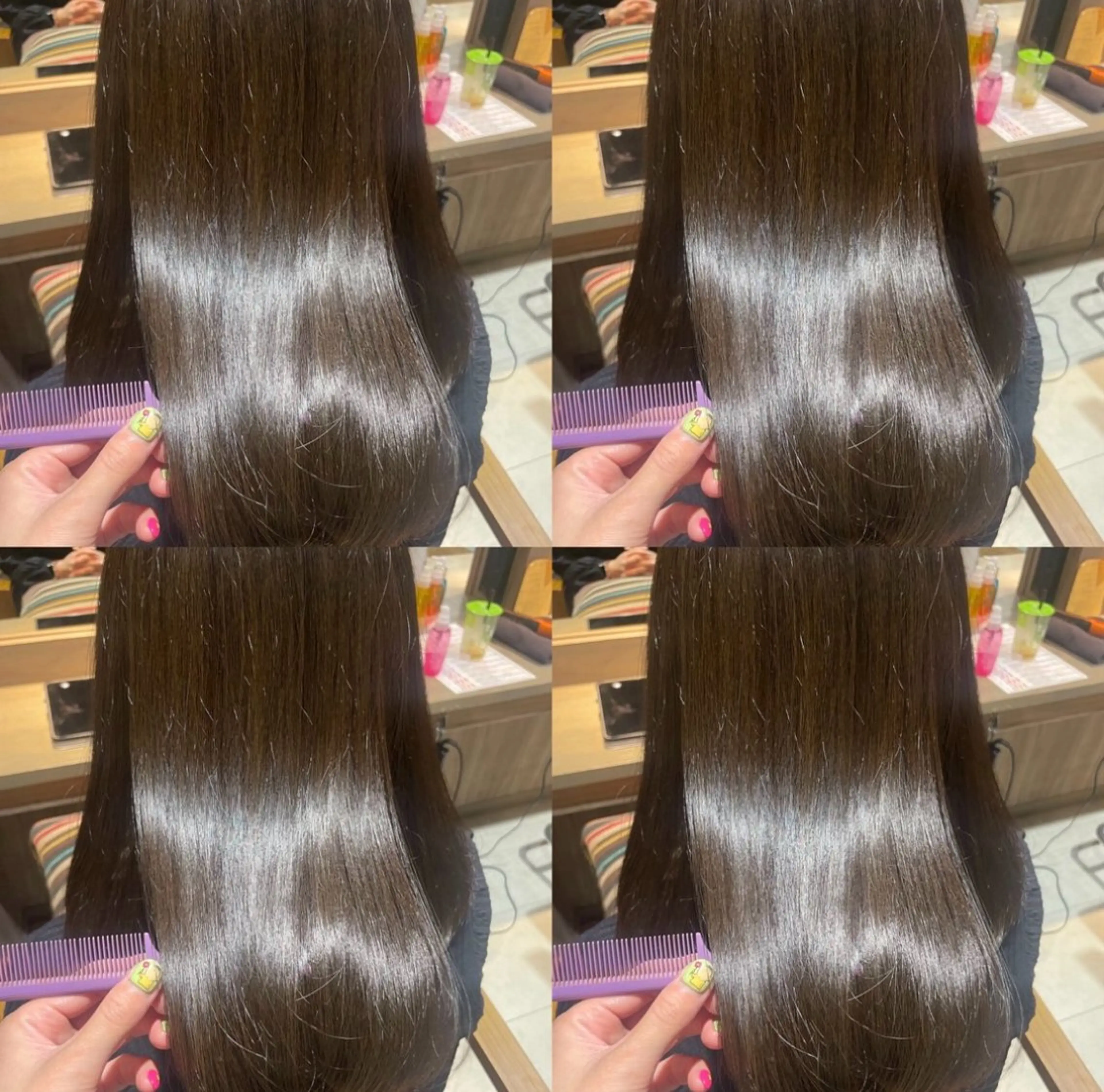 ロング カラー 髪質改善 /絹髪🫧ゆたかのヘアスタイル