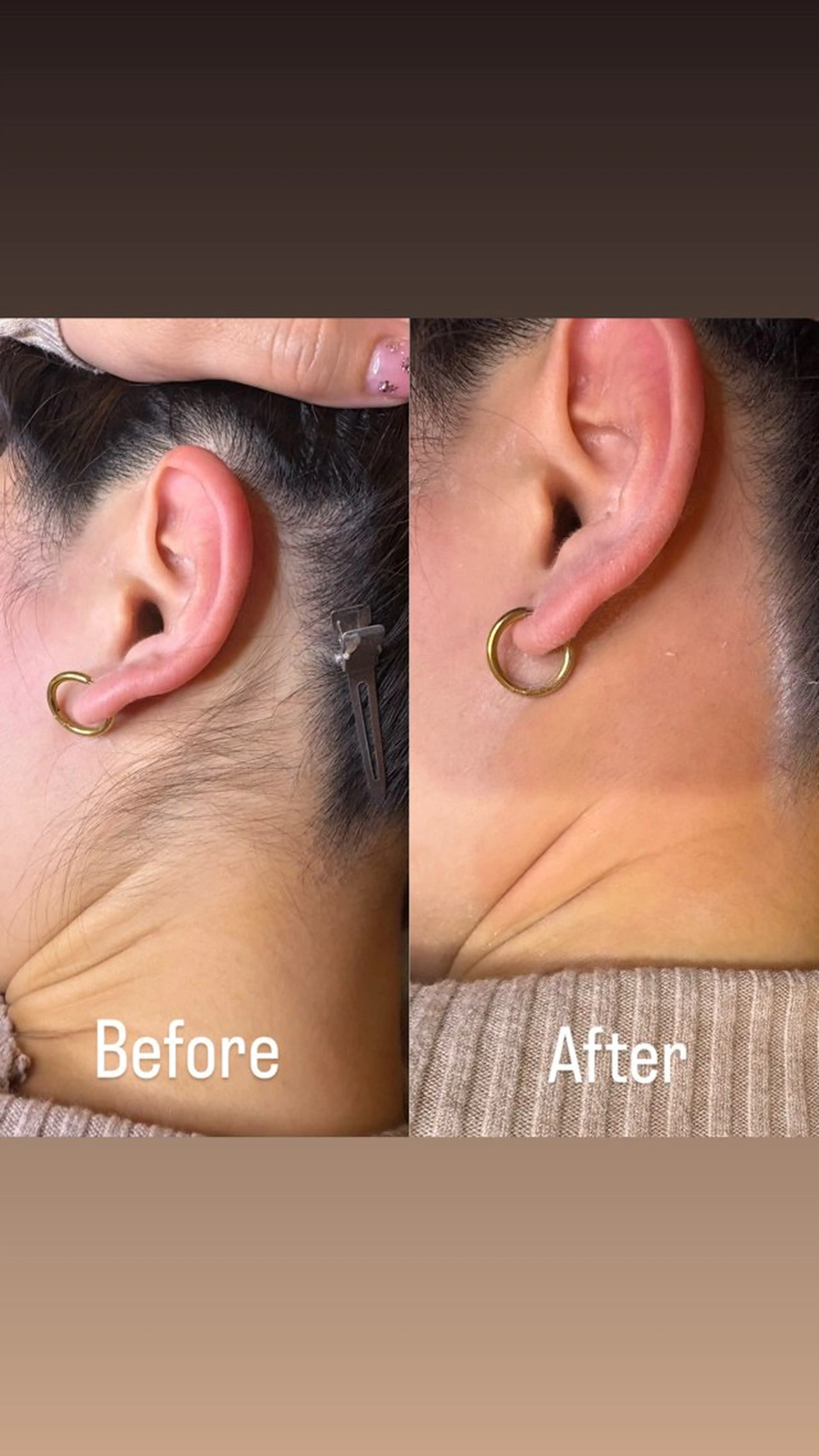 アイブロウ 桑 奈都美の眉毛・アイブロウイメージ