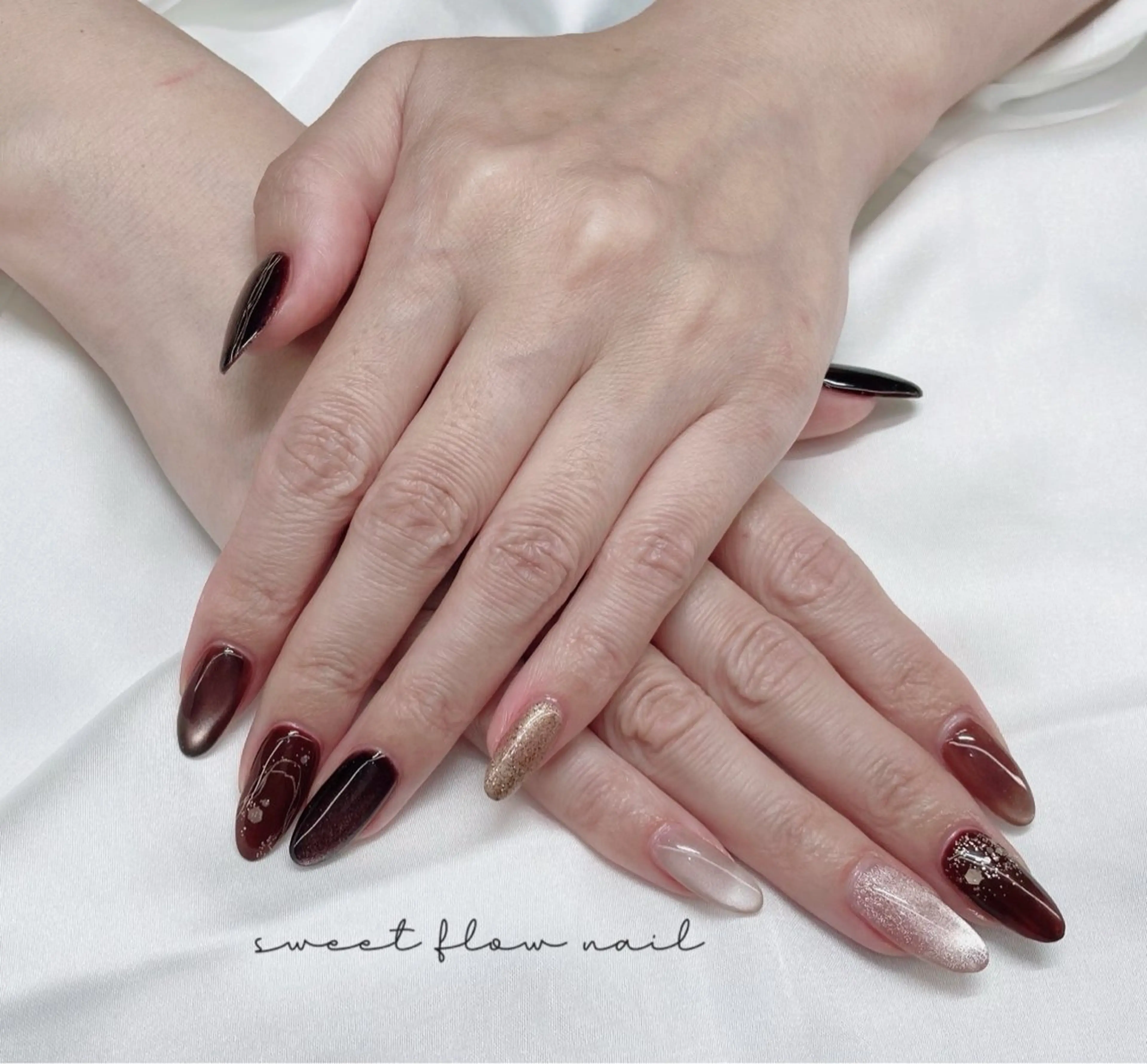 ネイル sweet flow nailのネイルデザイン