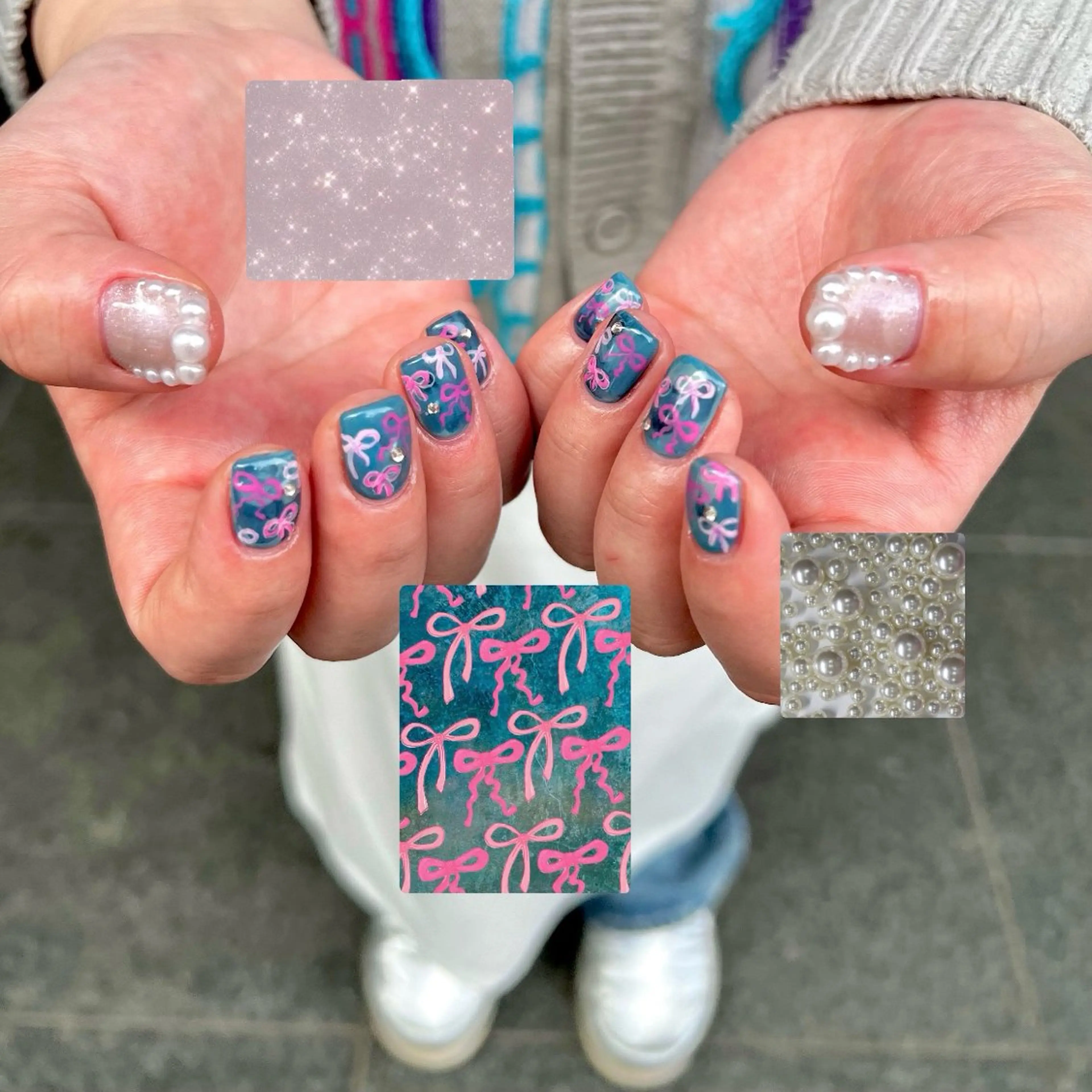 ネイル ハンドネイル 🧁🥕 asukaのネイルデザイン