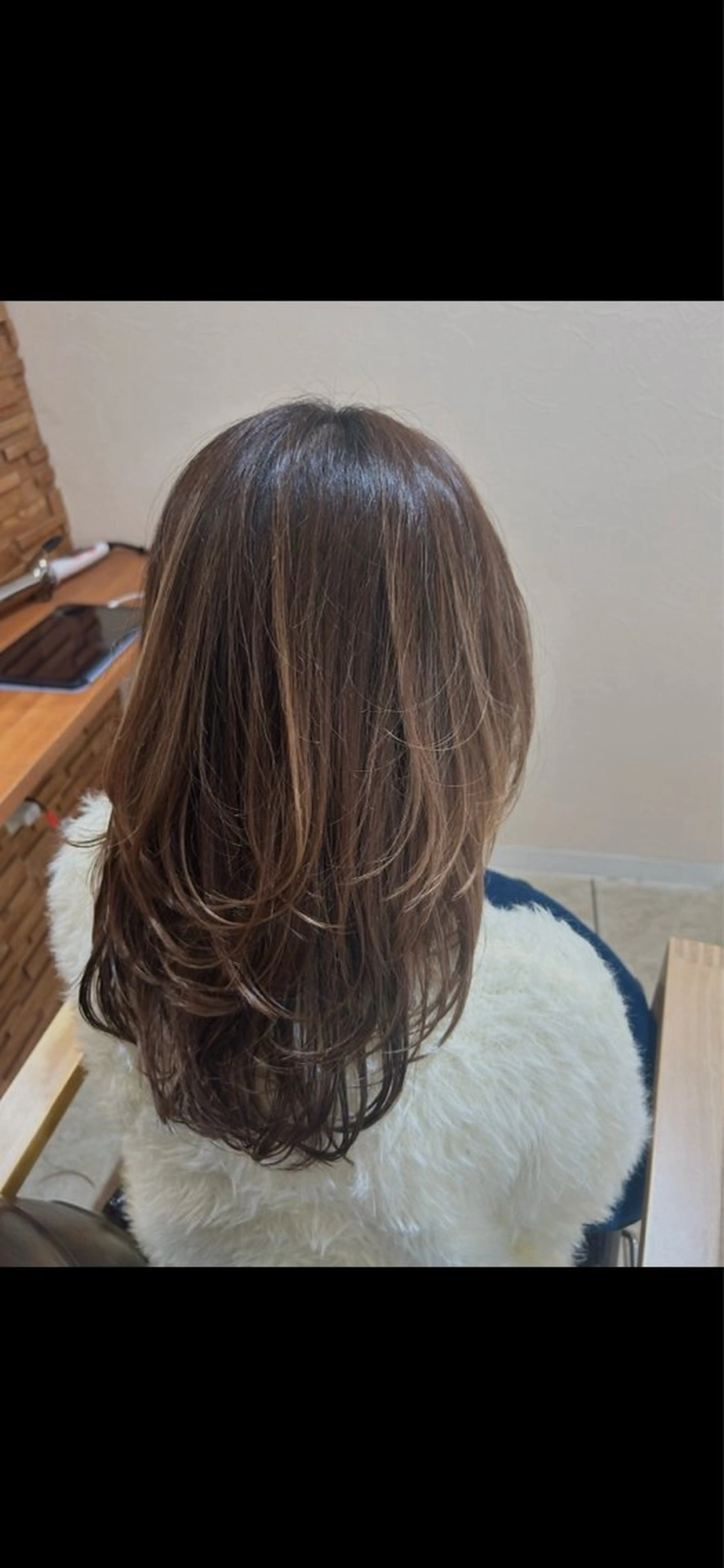 ロング レイヤーカット 海外ヘア/透明感ヘア 湘南台/hinakoのヘアスタイル
