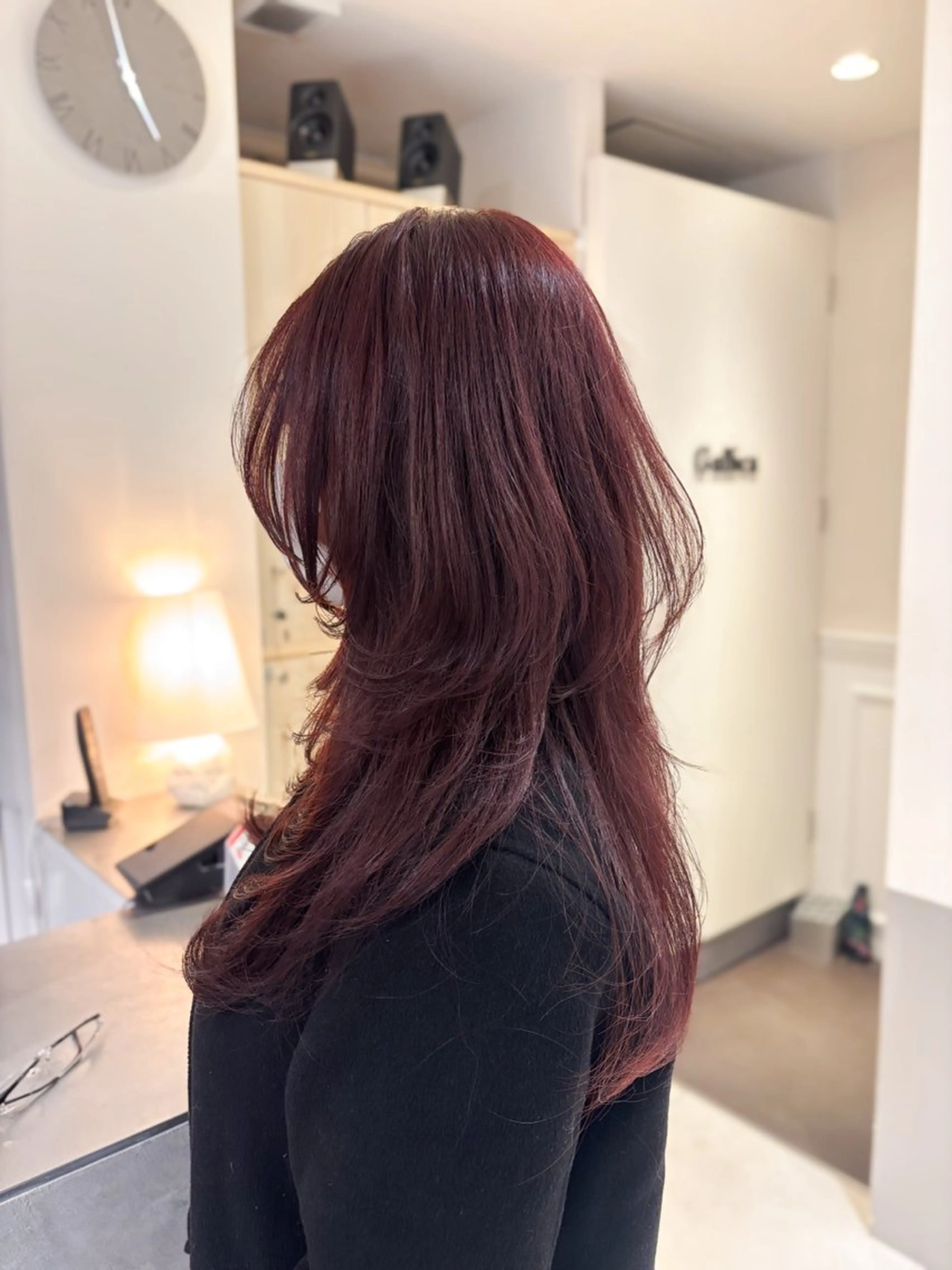 ロング カラー ヘアカラー トリートメント 柔らかgirly/ レイヤー/yuiのヘアスタイル