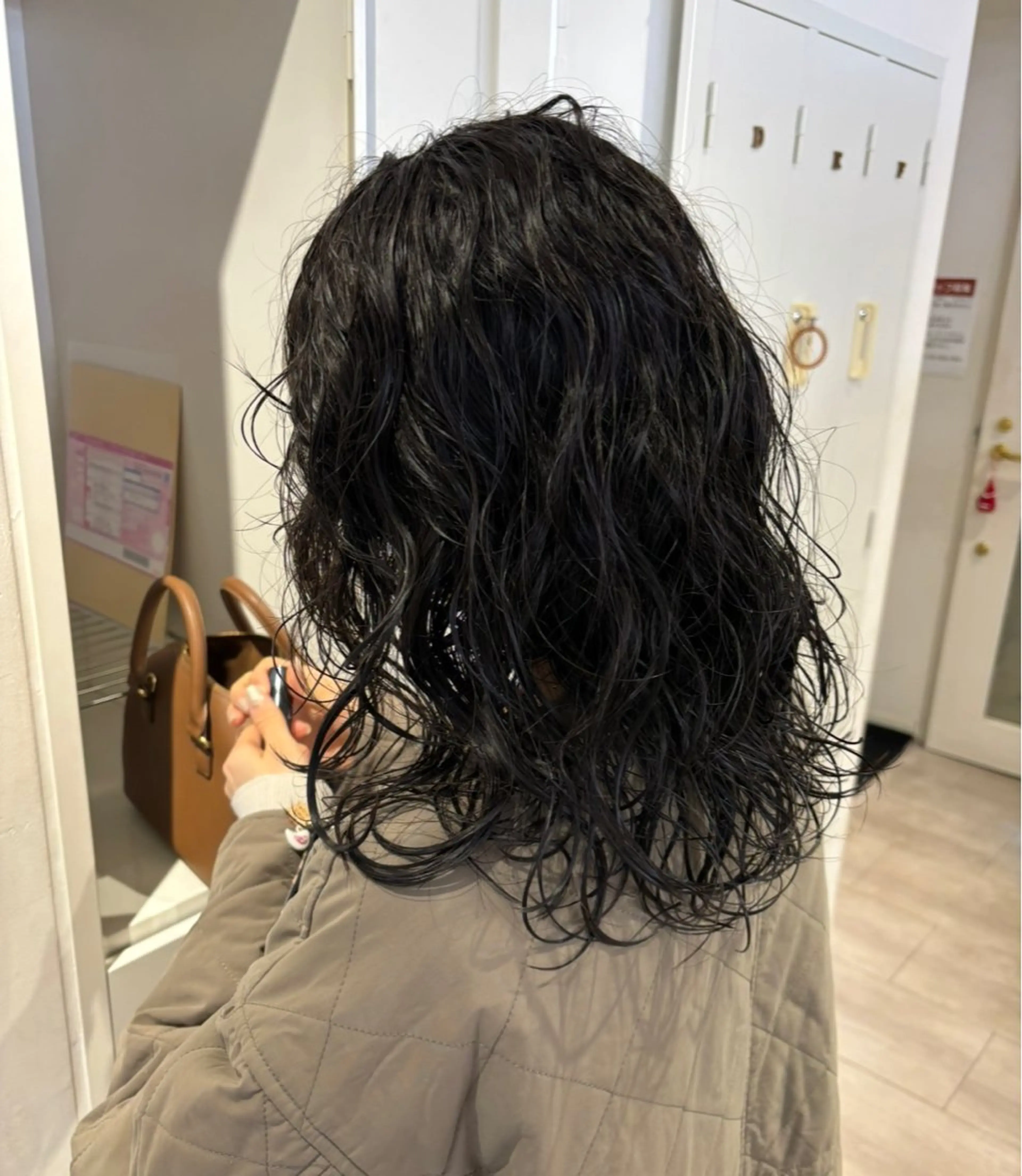 セミロング パーマ カット パーマ トリートメント miwa/ボブパーマ /モードボブのヘアスタイル