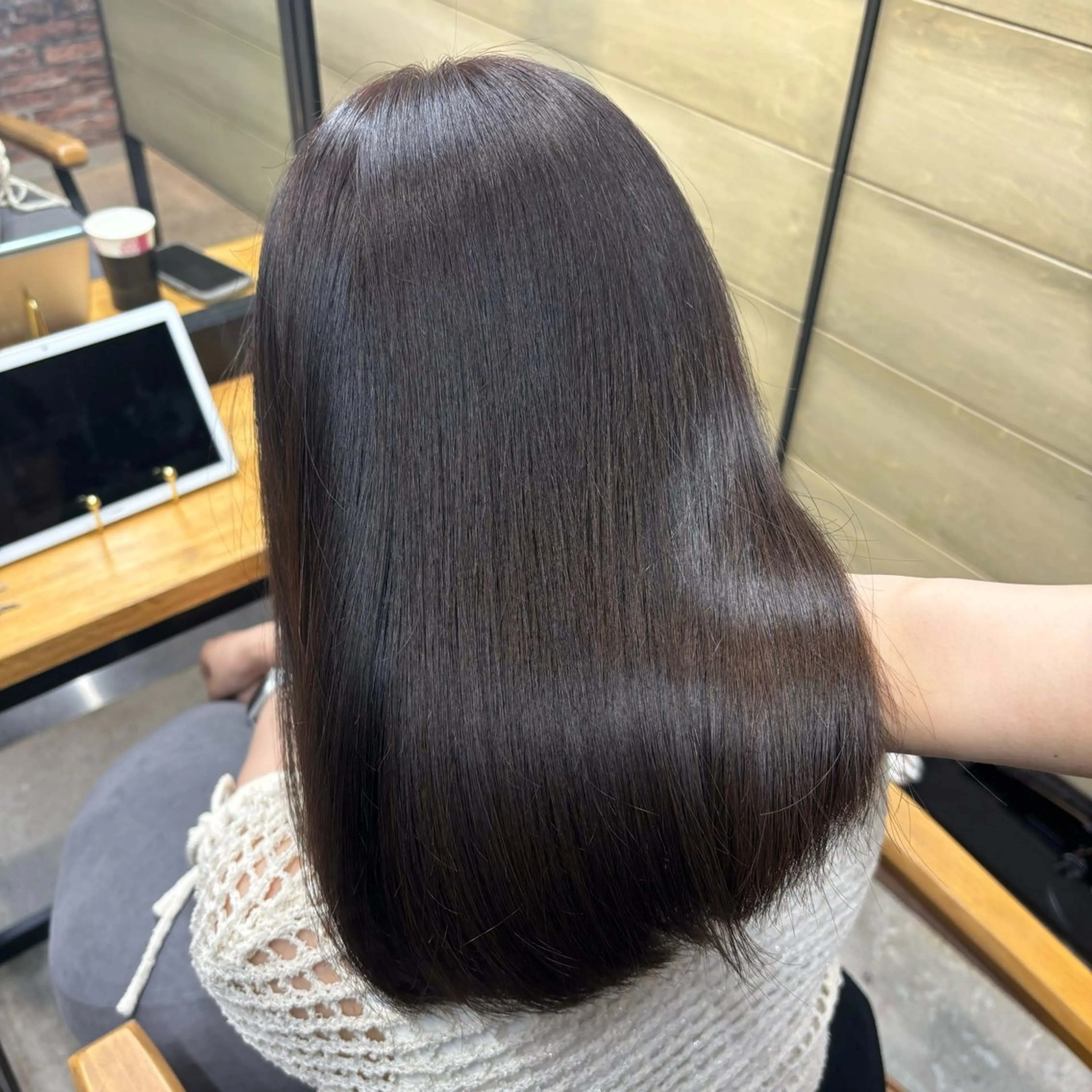 ミディアム カラー ヒマワリ🌻/ ワンホン×艶髪特化のヘアスタイル