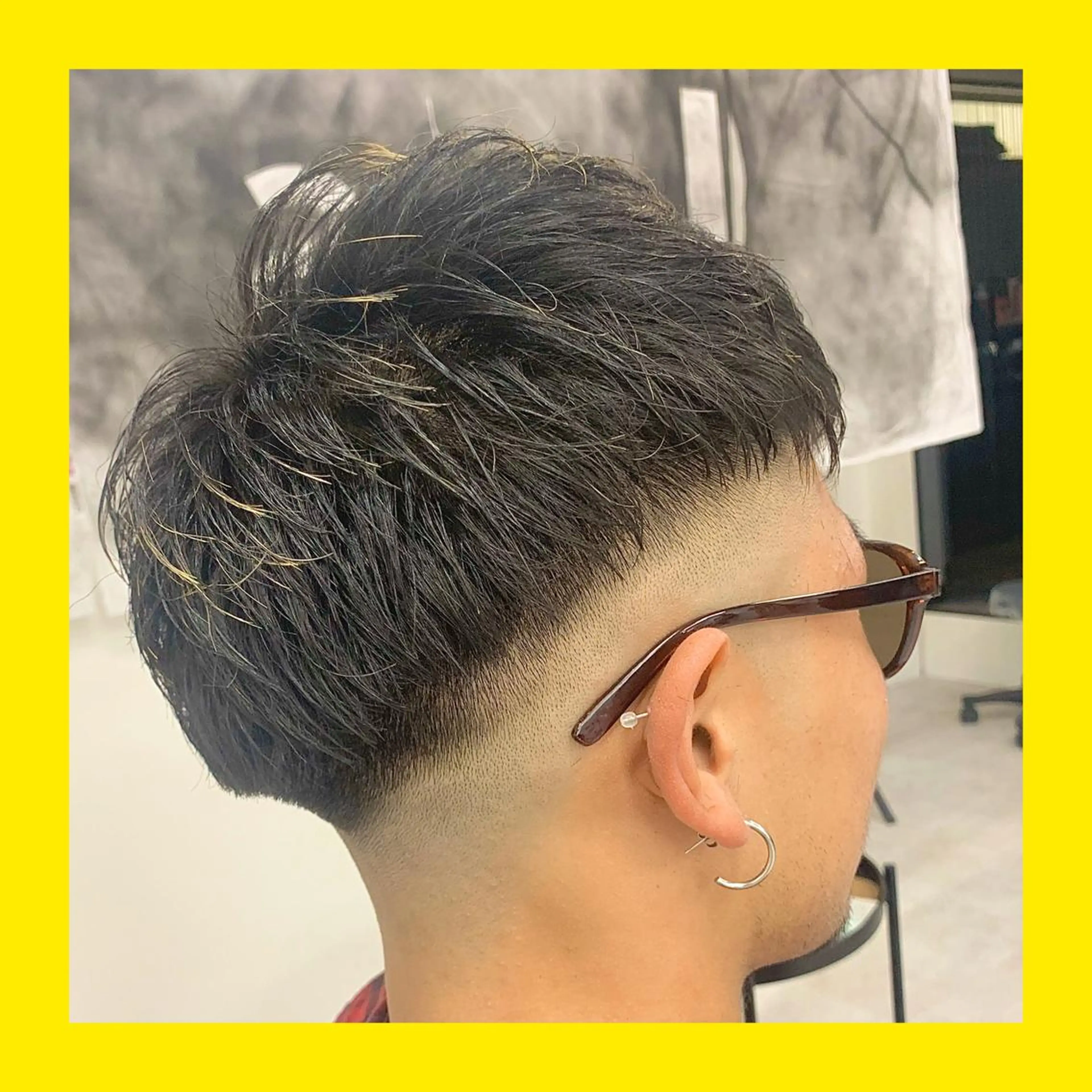 ショート メンズ メンズパーマ/新潟駅 NOBUTA🔥のヘアスタイル