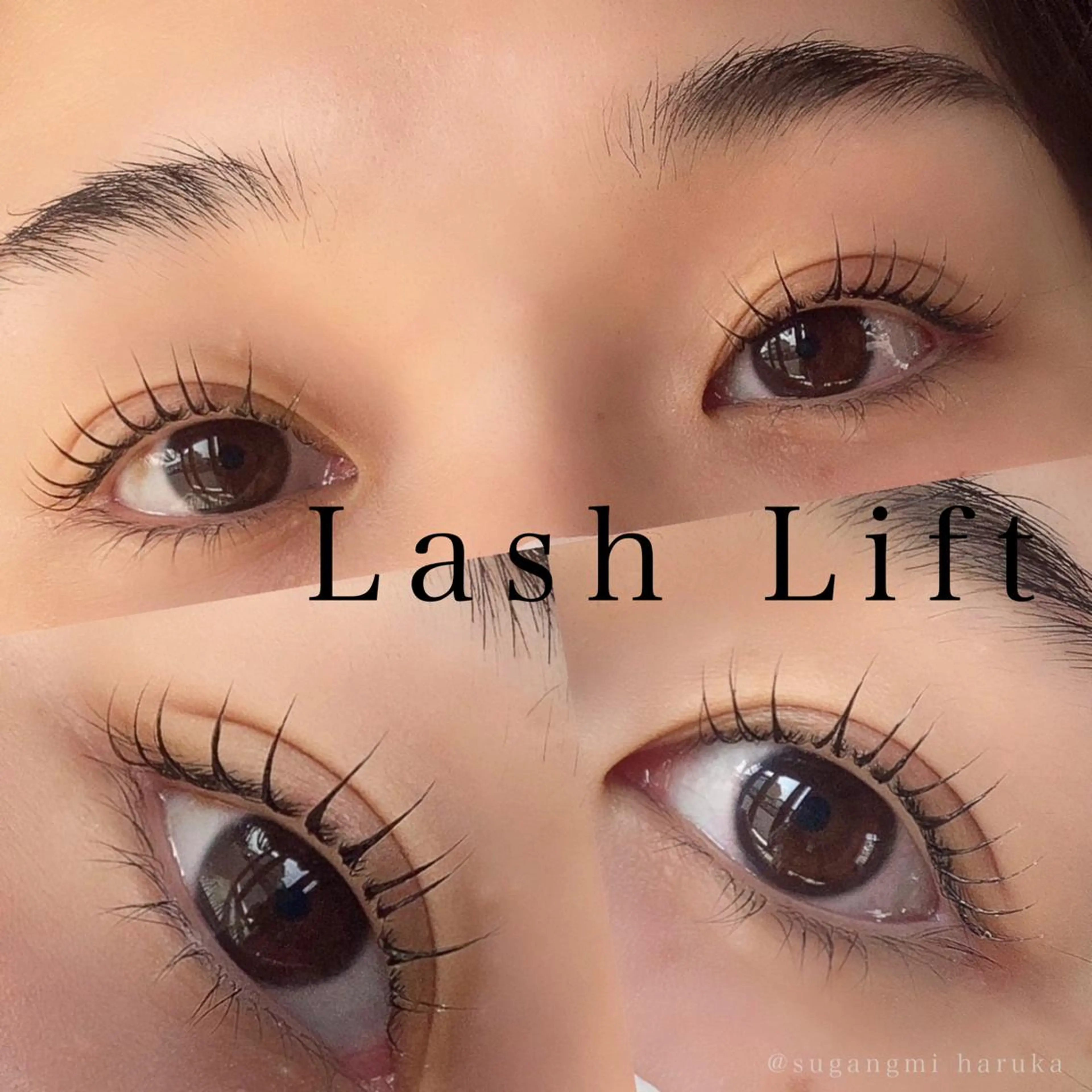 マツエク・マツパ マツパ Suganami haruka✔︎のマツエク・マツパデザイン