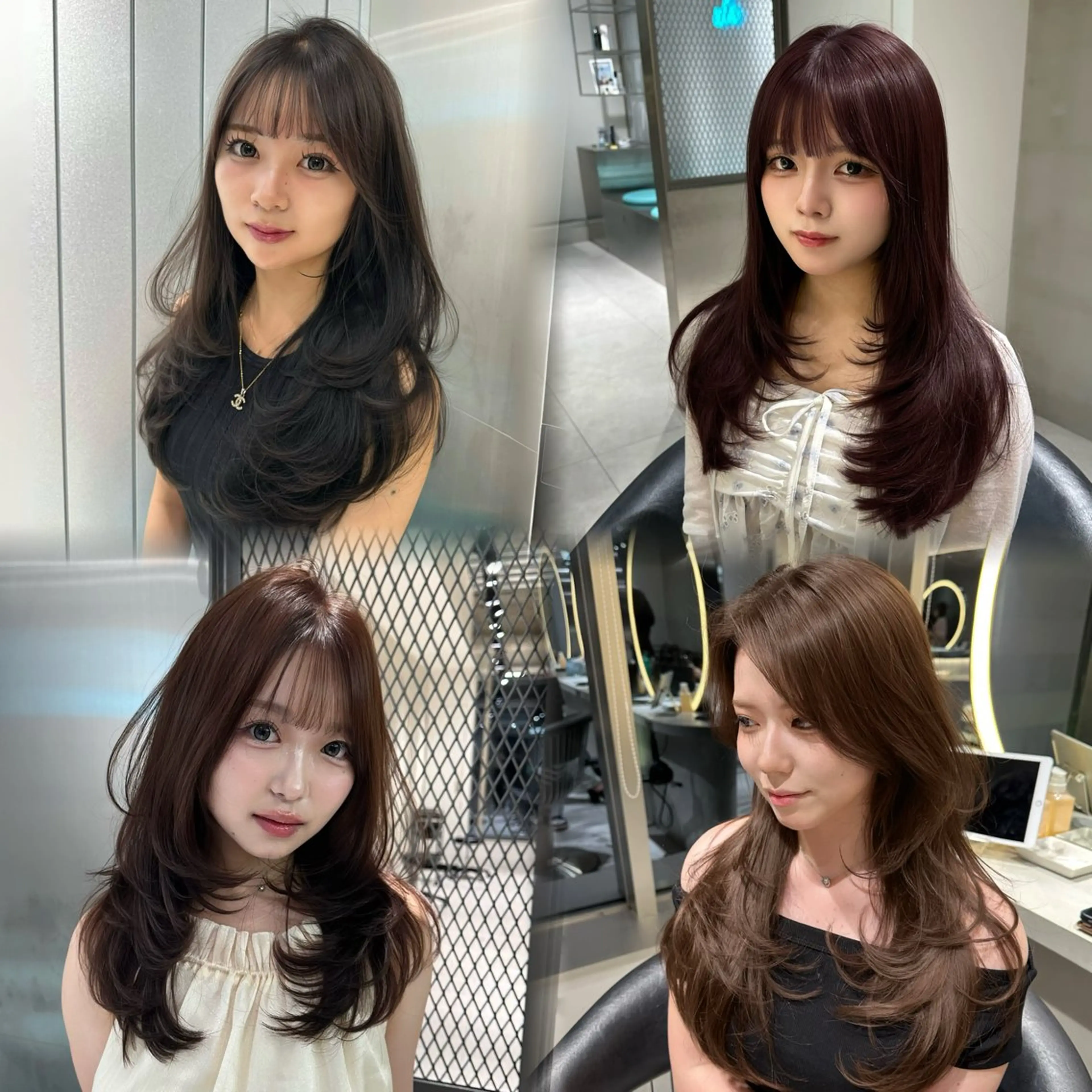 ミディアム レイヤーカット コウスケ/ lond uluのヘアスタイル