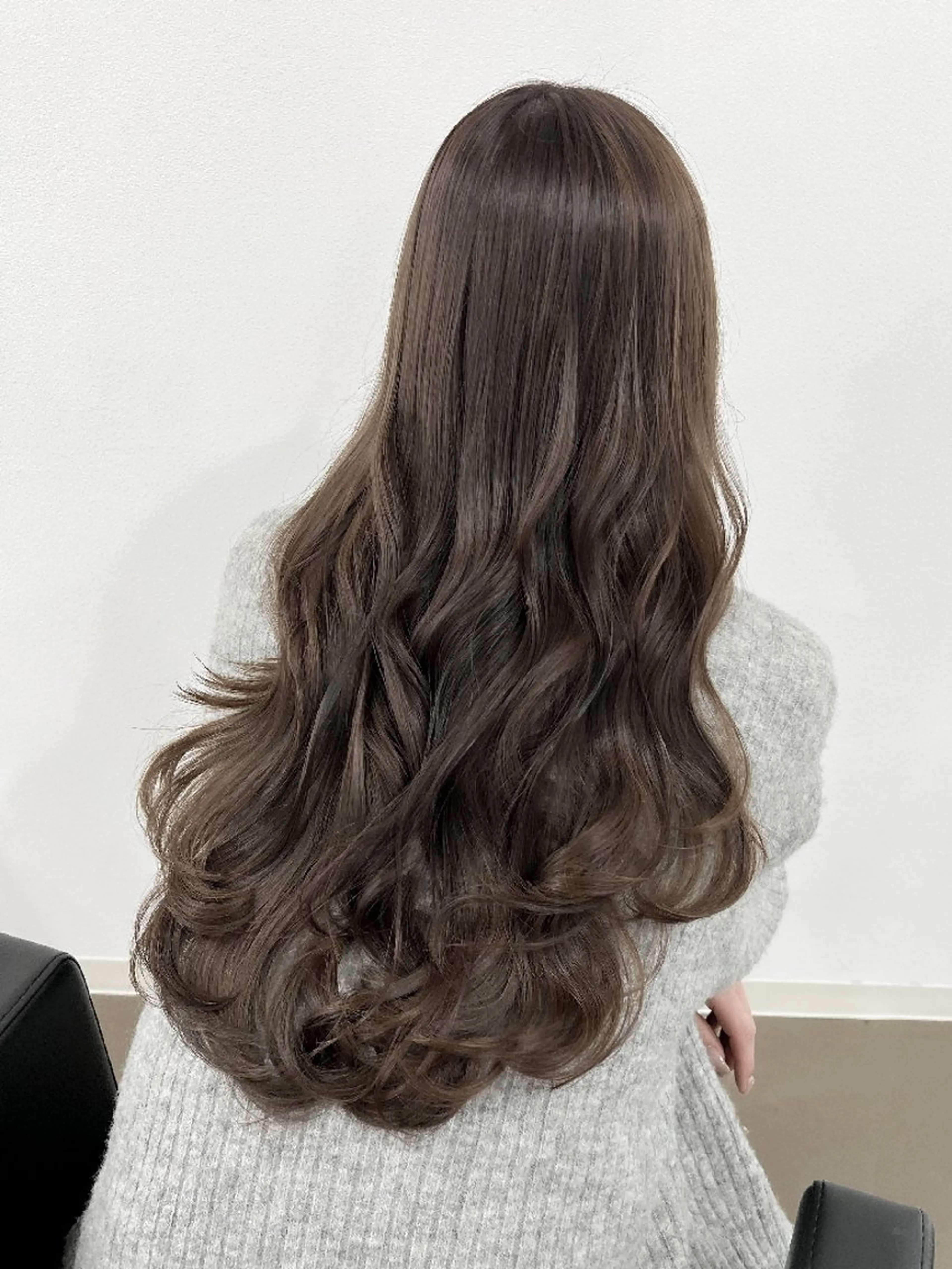 カラー ロング ヘアカラー トリートメント ioe 三宮のヘアスタイル