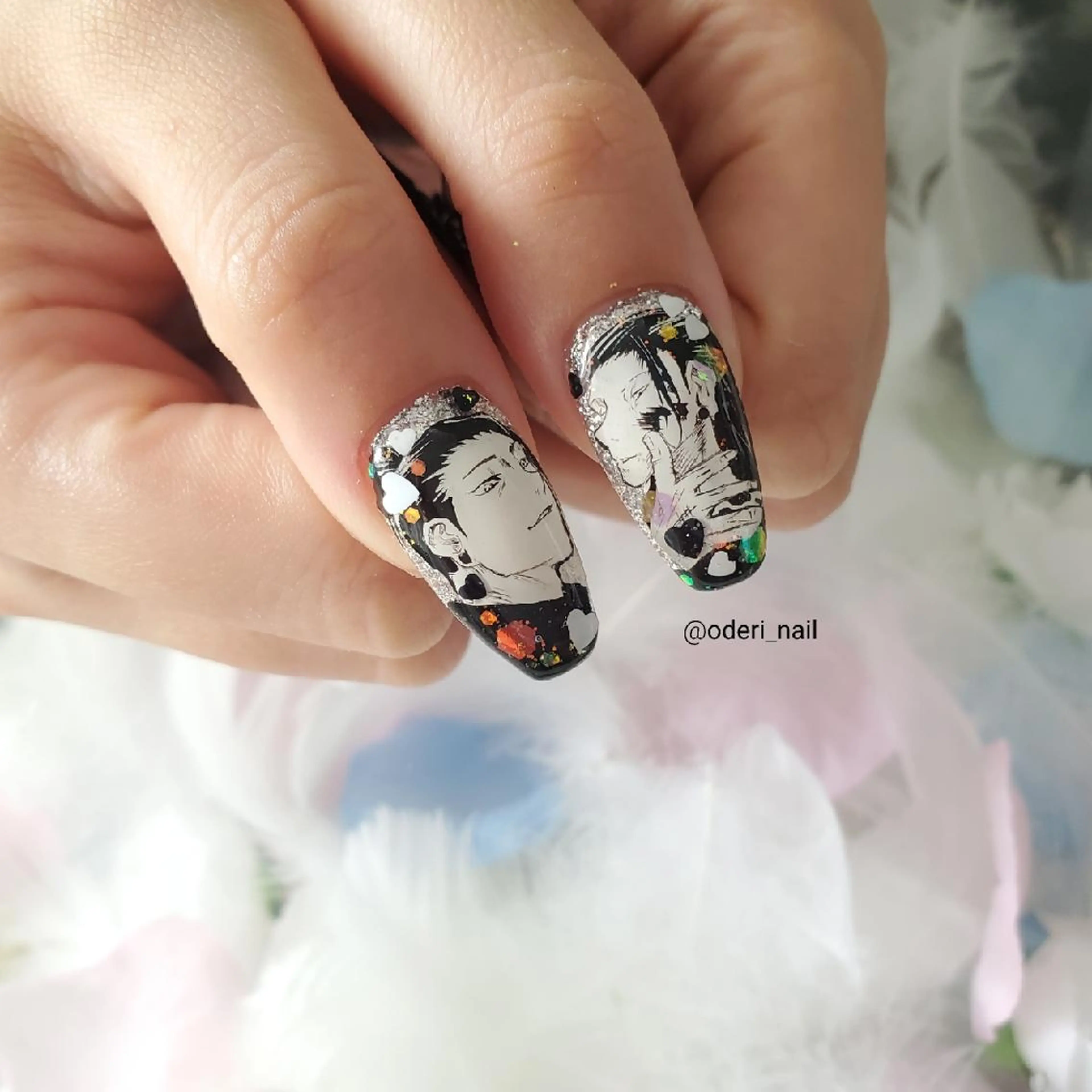 ネイル アートネイル ジェルネイル おで@ oderi_nailのネイルデザイン