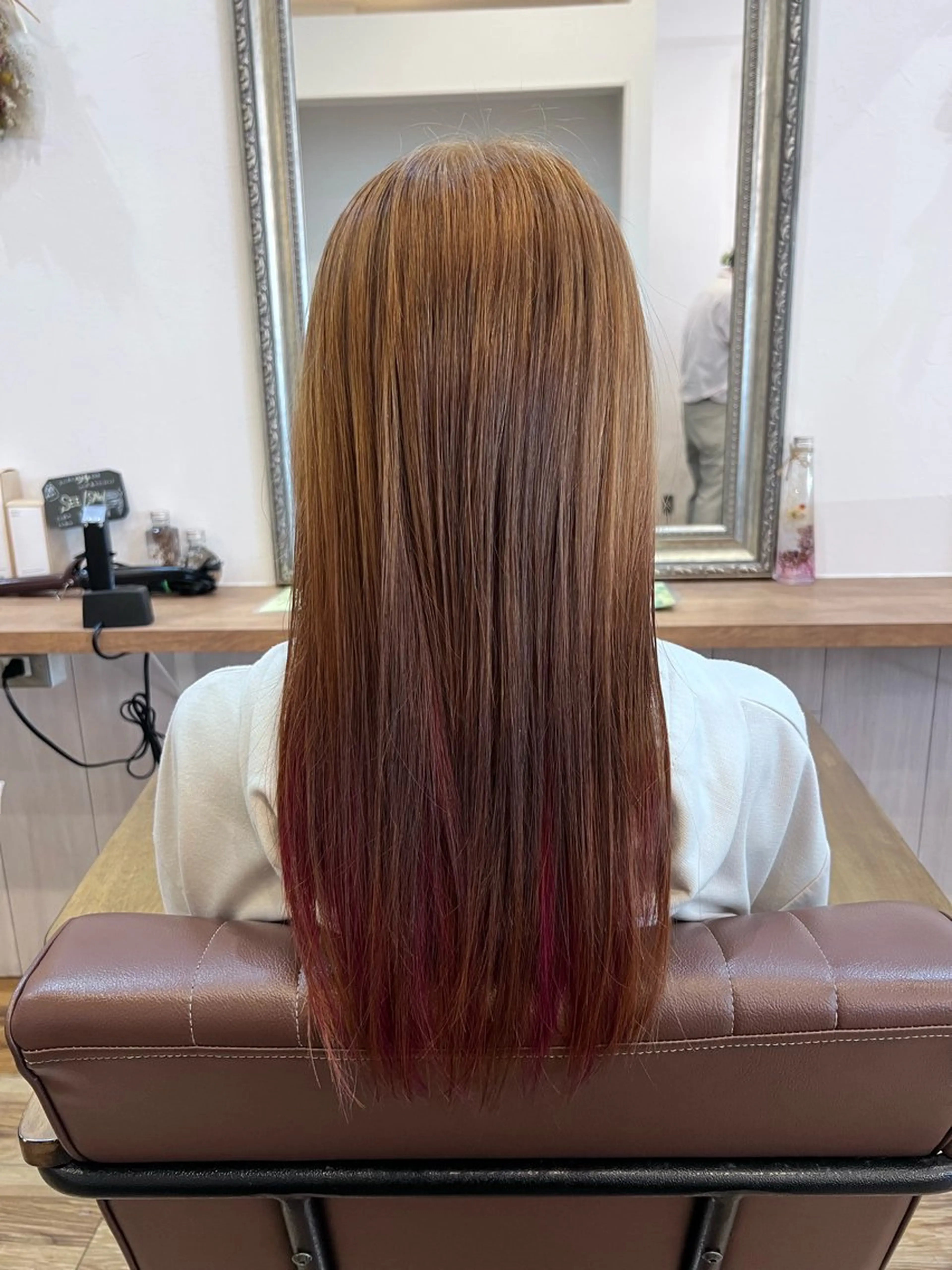 ロング カラー 🐰ハイトーンカラー 畠山 渡🐰のヘアスタイル