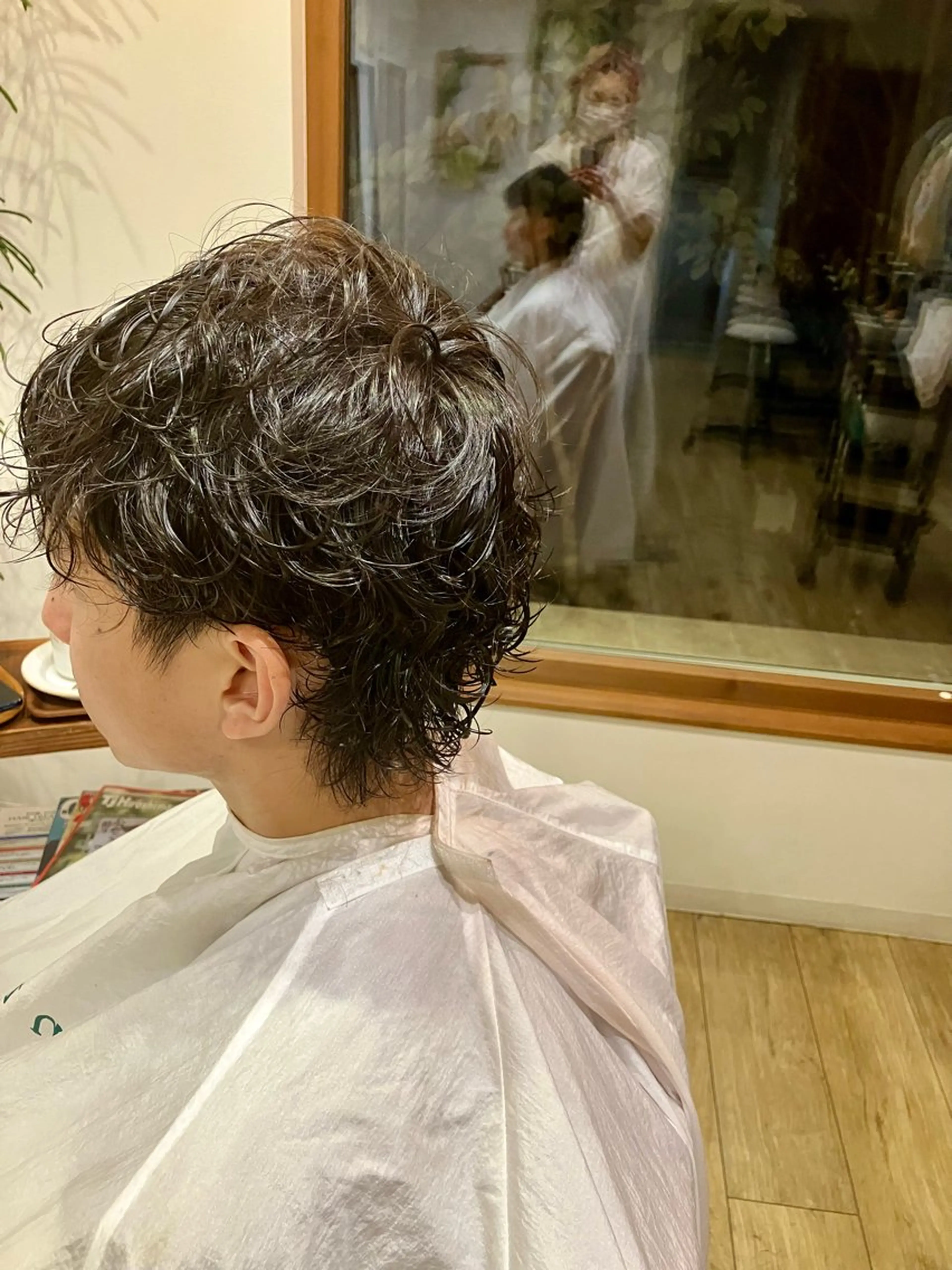 パーマ メンズ 清水 美香のヘアスタイル