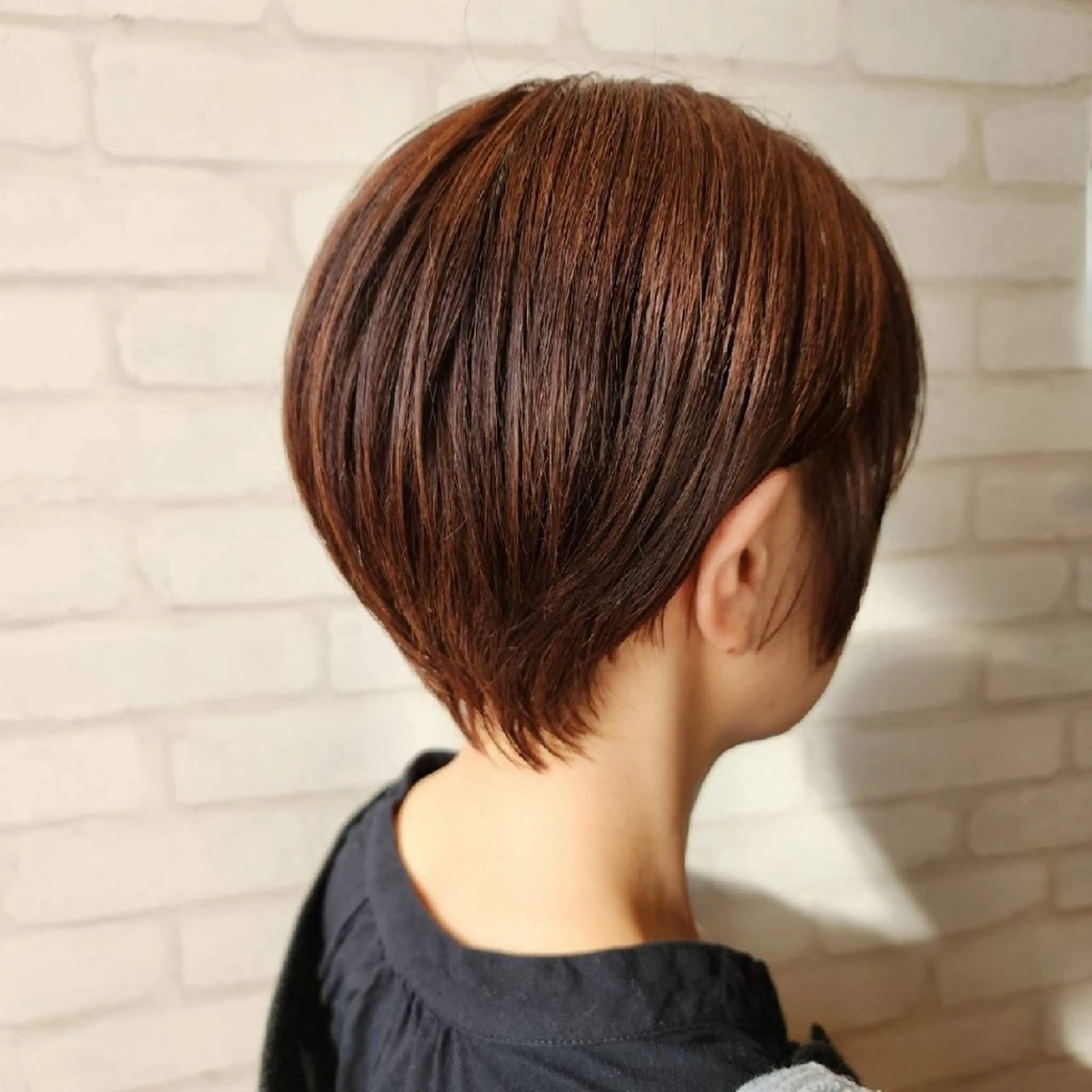 ショート カラー 白髪率別白髪ぼかし /なおき/表参道のヘアスタイル