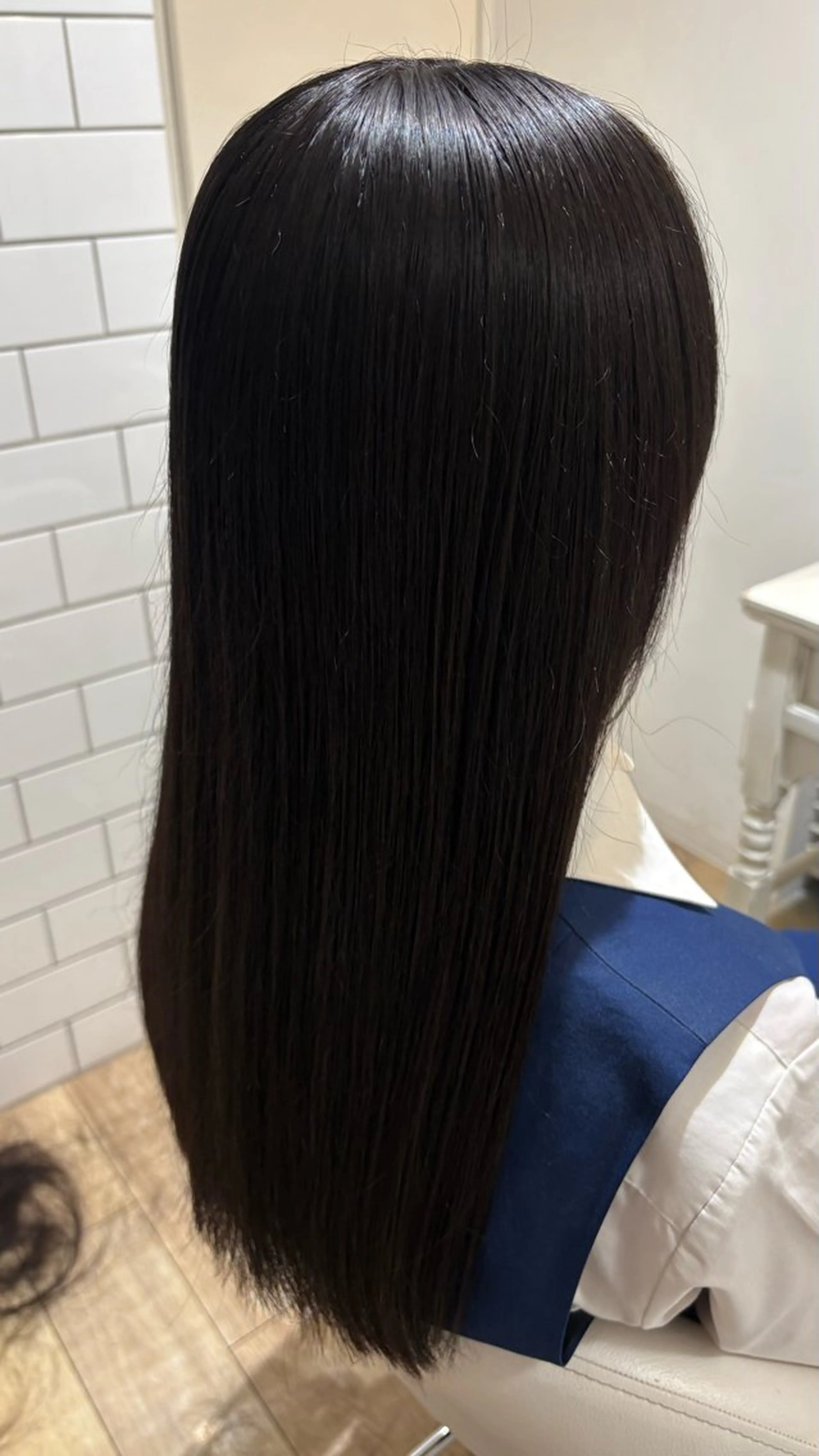 ロング カラー カット トリートメント 似合わせ 顔周りYUUGAのヘアスタイル