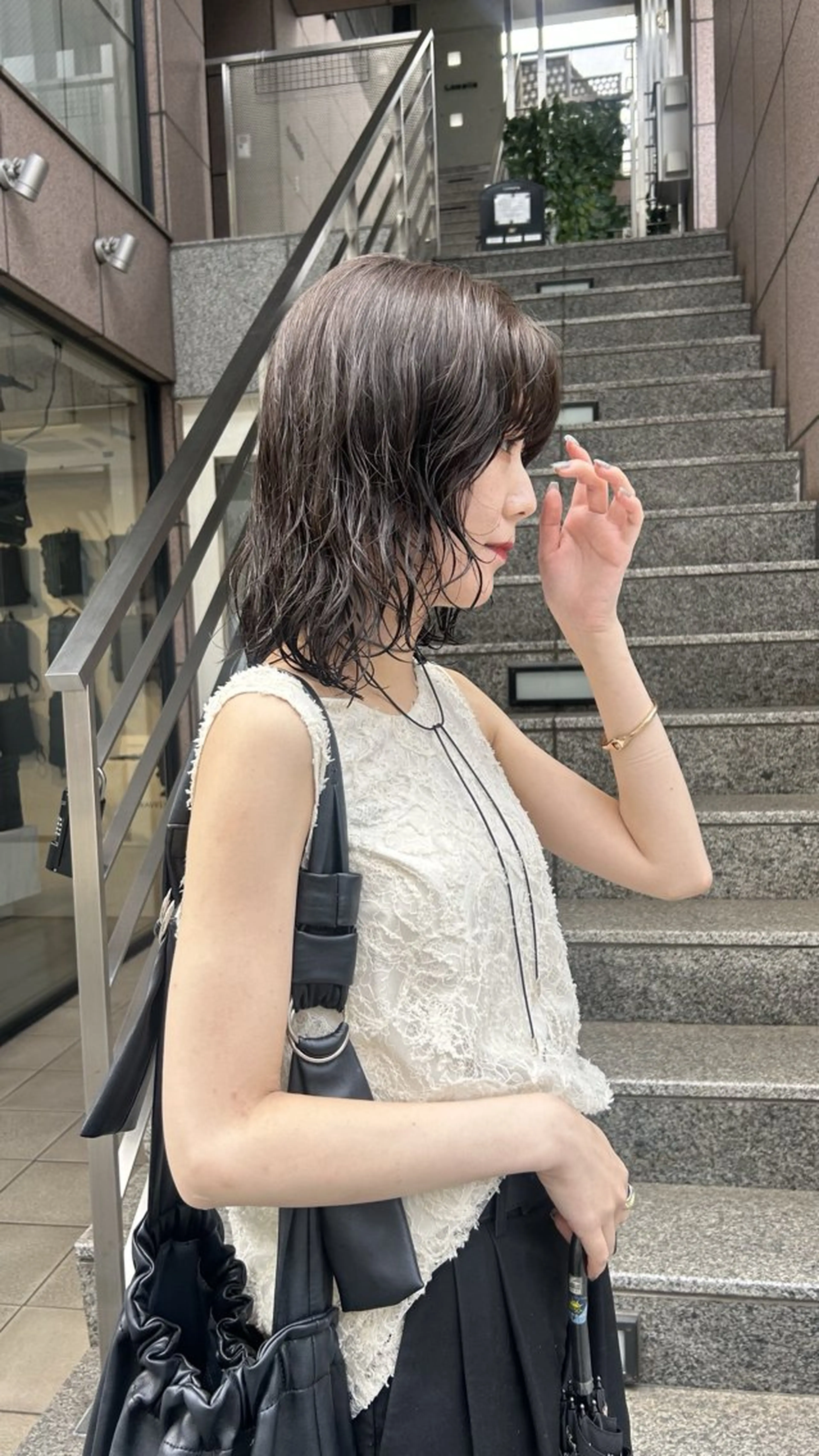 パーマ ヘアカラー パーマ じゅわっと暖色カラー 🍊Moemiのヘアスタイル