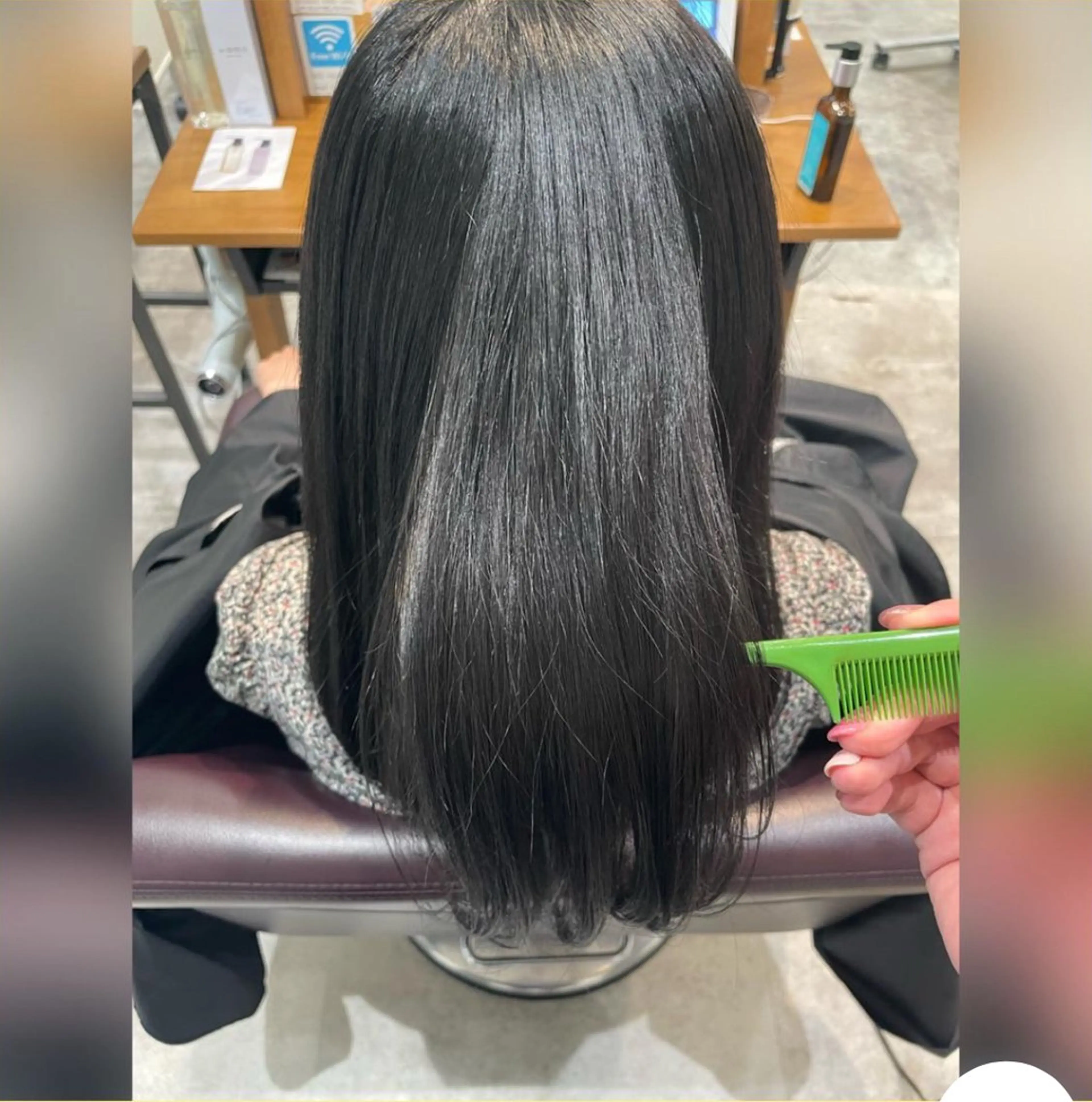 ロング ヘアカラー 艶髪/縮毛矯正美容師 🧸YUZU🤍のヘアスタイル