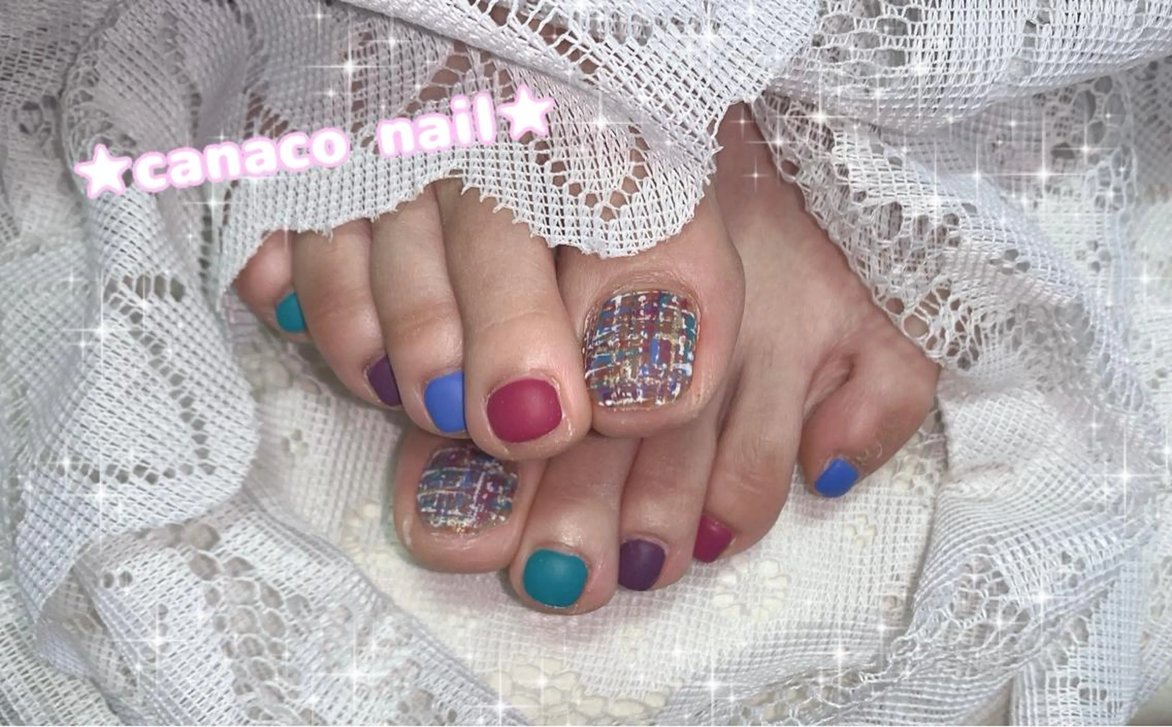 ネイル アートネイル フットネイル ジェルネイル マットネイル パラジェル ベテランネイル cnc nailのネイルデザイン