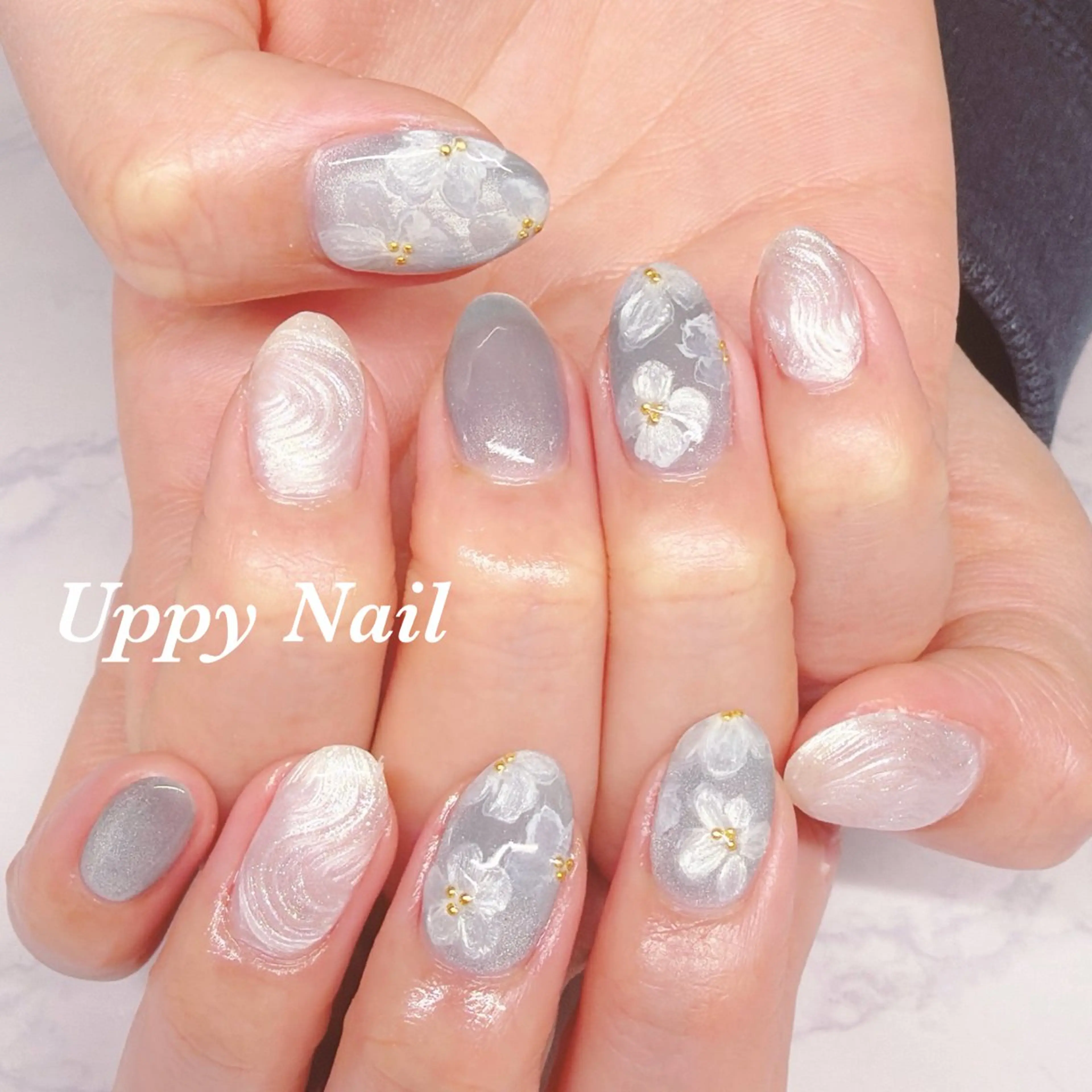 ネイル ハンドネイル Uppy Nail ukyoのネイルデザイン