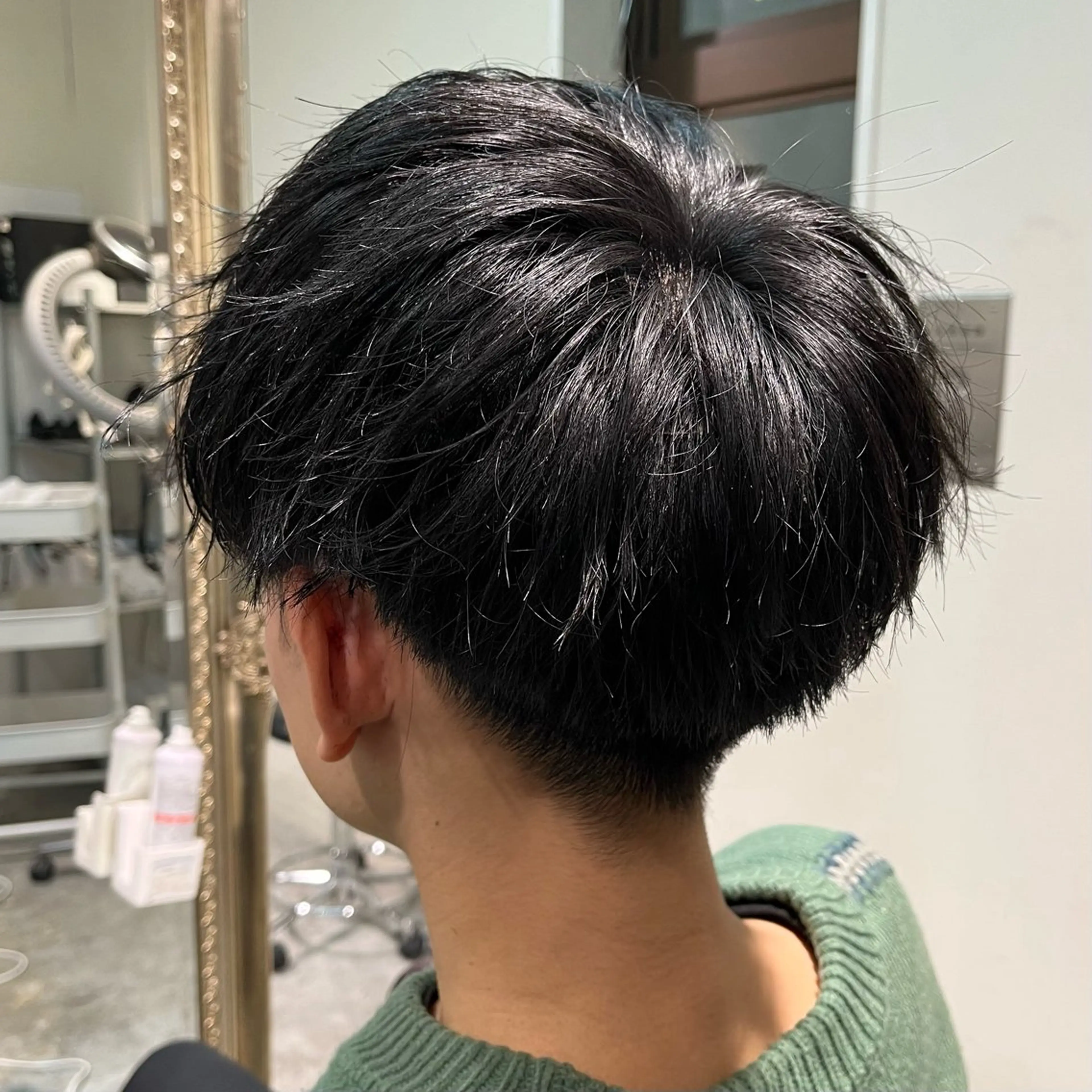 メンズ カット フェザーパーマ🌙 毛流れ yuzukiのヘアスタイル