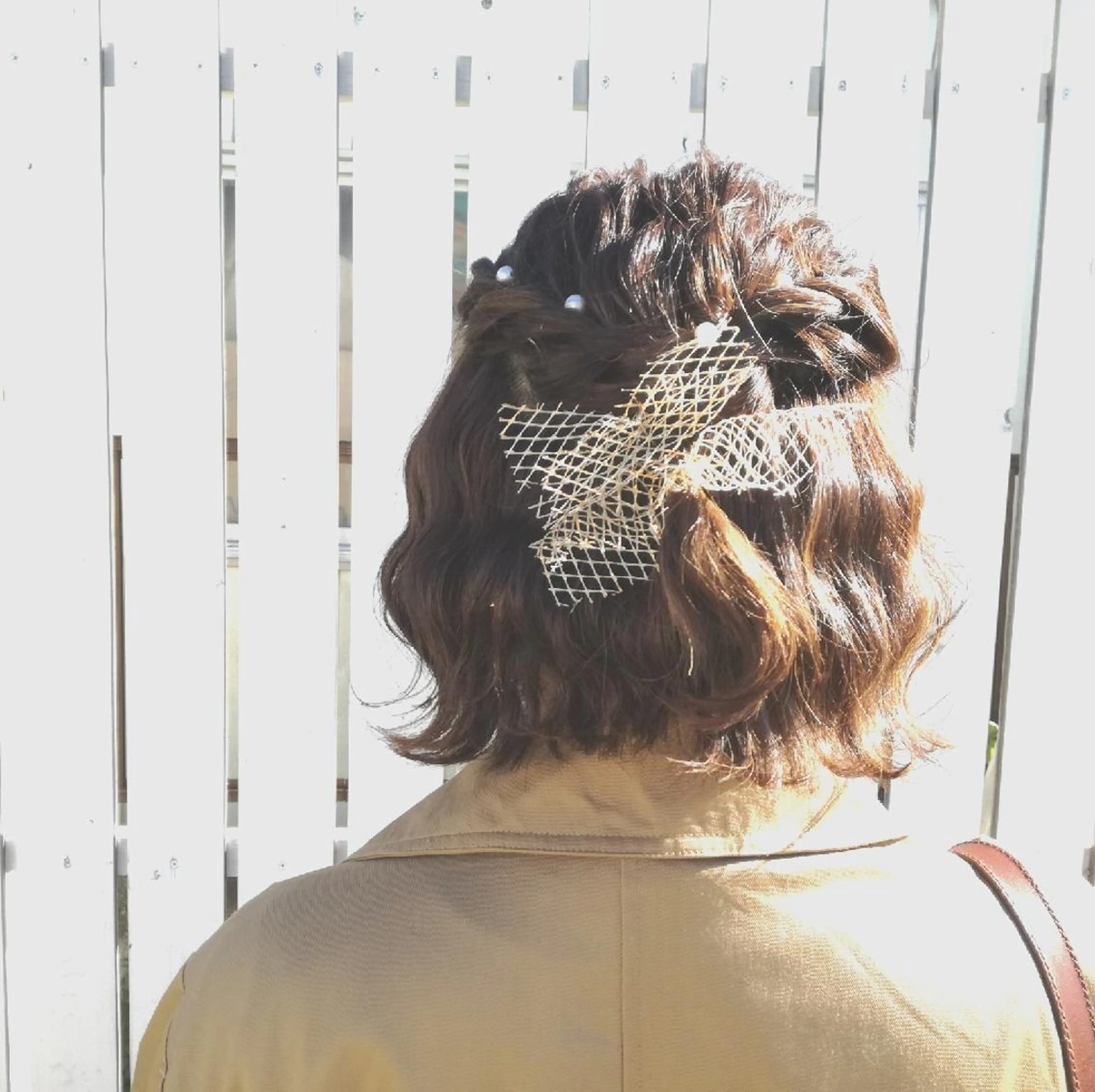 ミディアム ボブ ヘアセット 佐藤 美咲のヘアスタイル