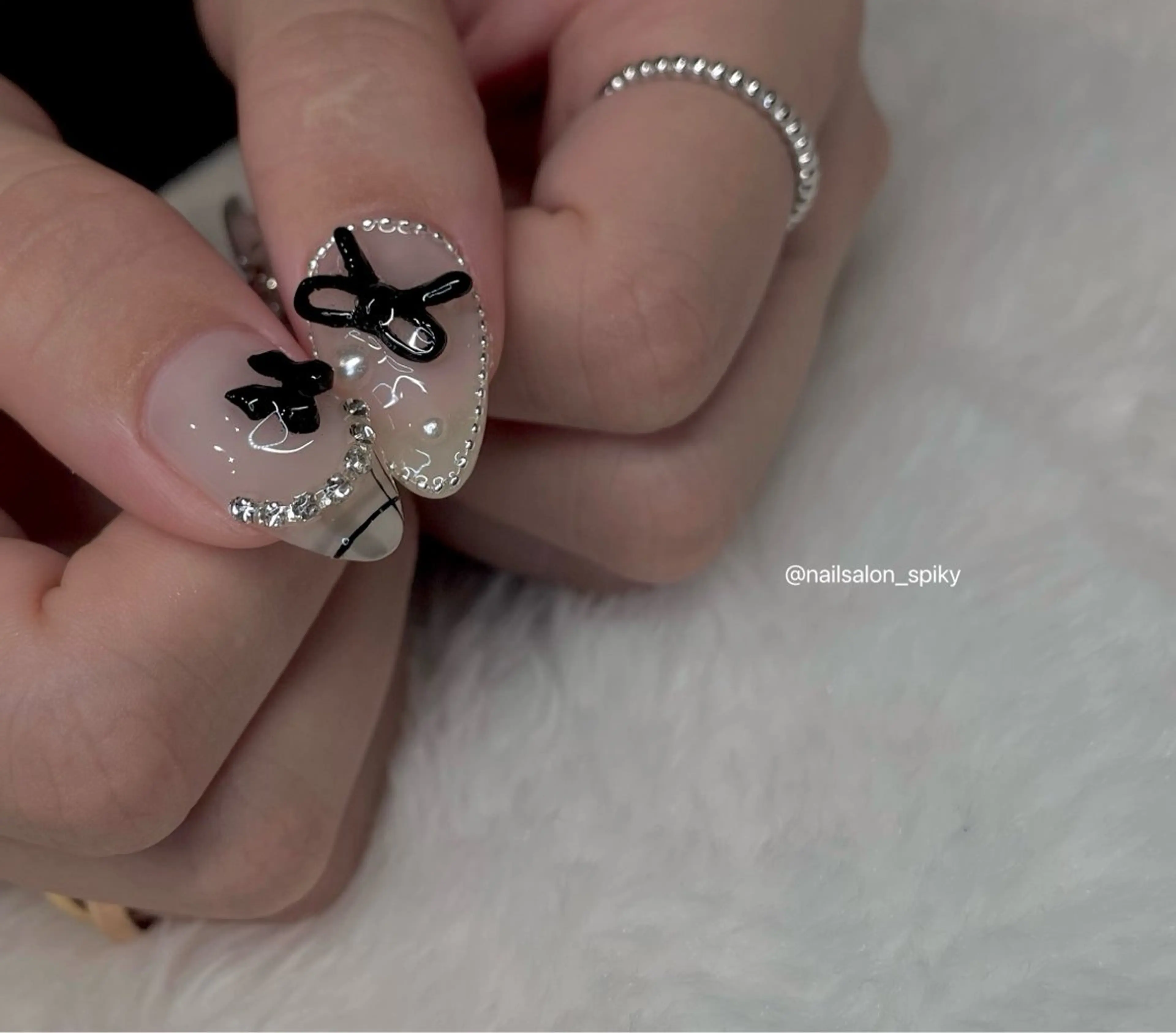 ネイル Spiky とうげ ふうかのネイルデザイン