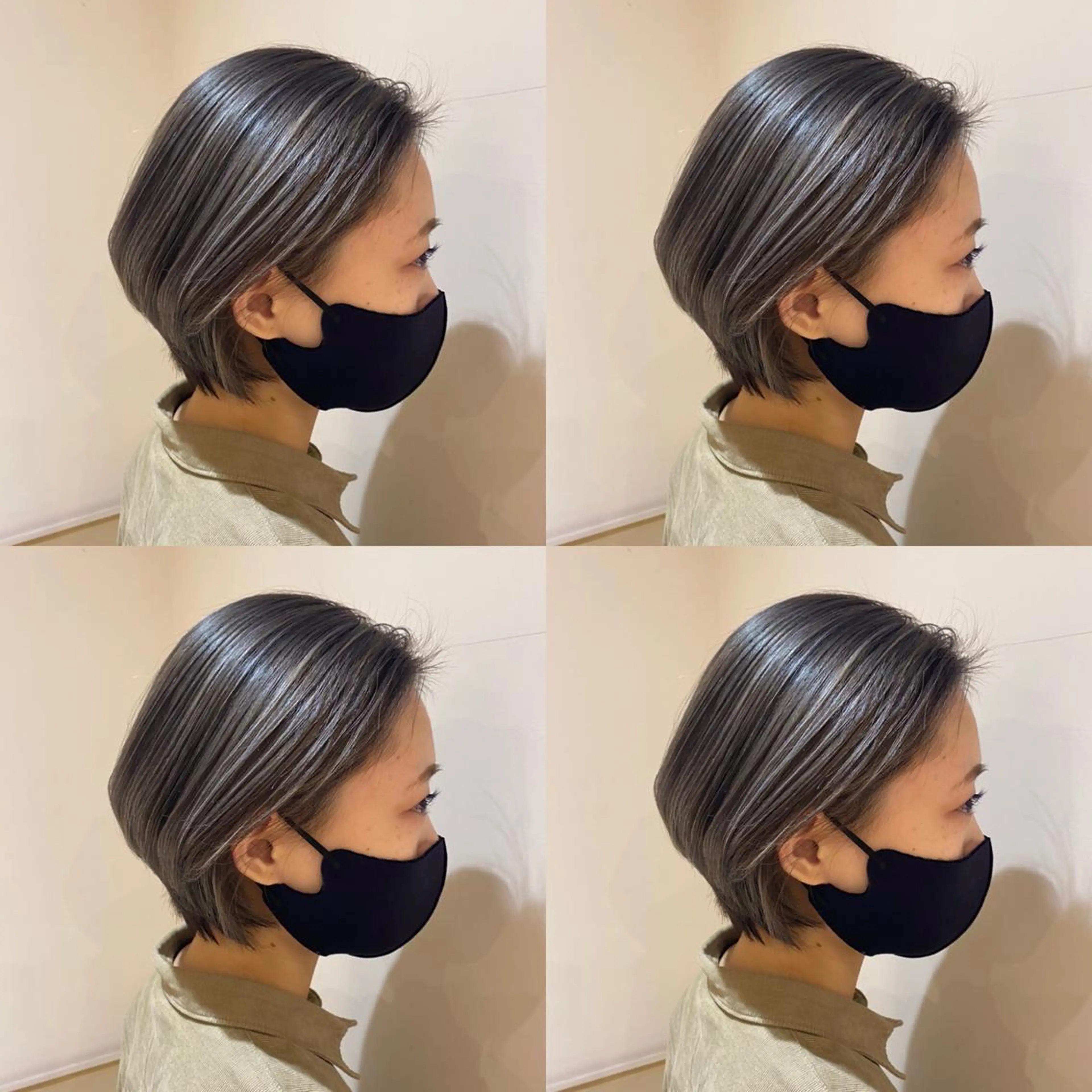 ショート カラー レイヤー×髪質改善 マネージャー安藤光司のヘアスタイル